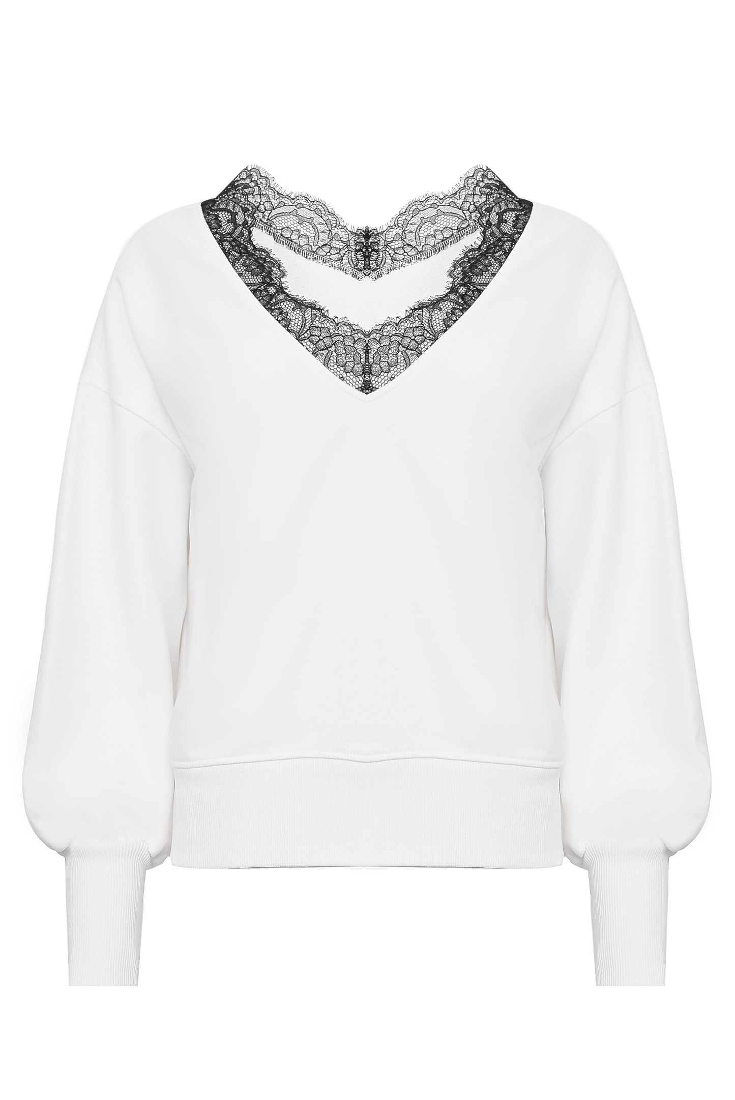 Джемпер RED VALENTINO WR3MF07B625, цвет: Белый, Женский