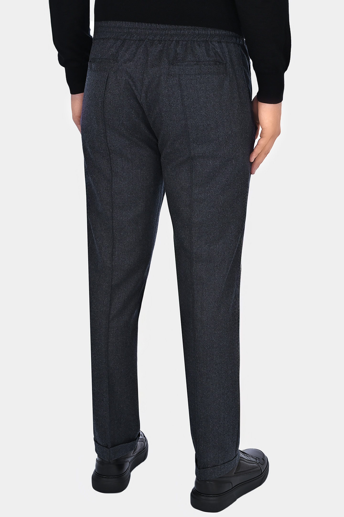 Брюки DORIANI CASHMERE P161/ZipF18+3, цвет: Темно-серый, Мужской