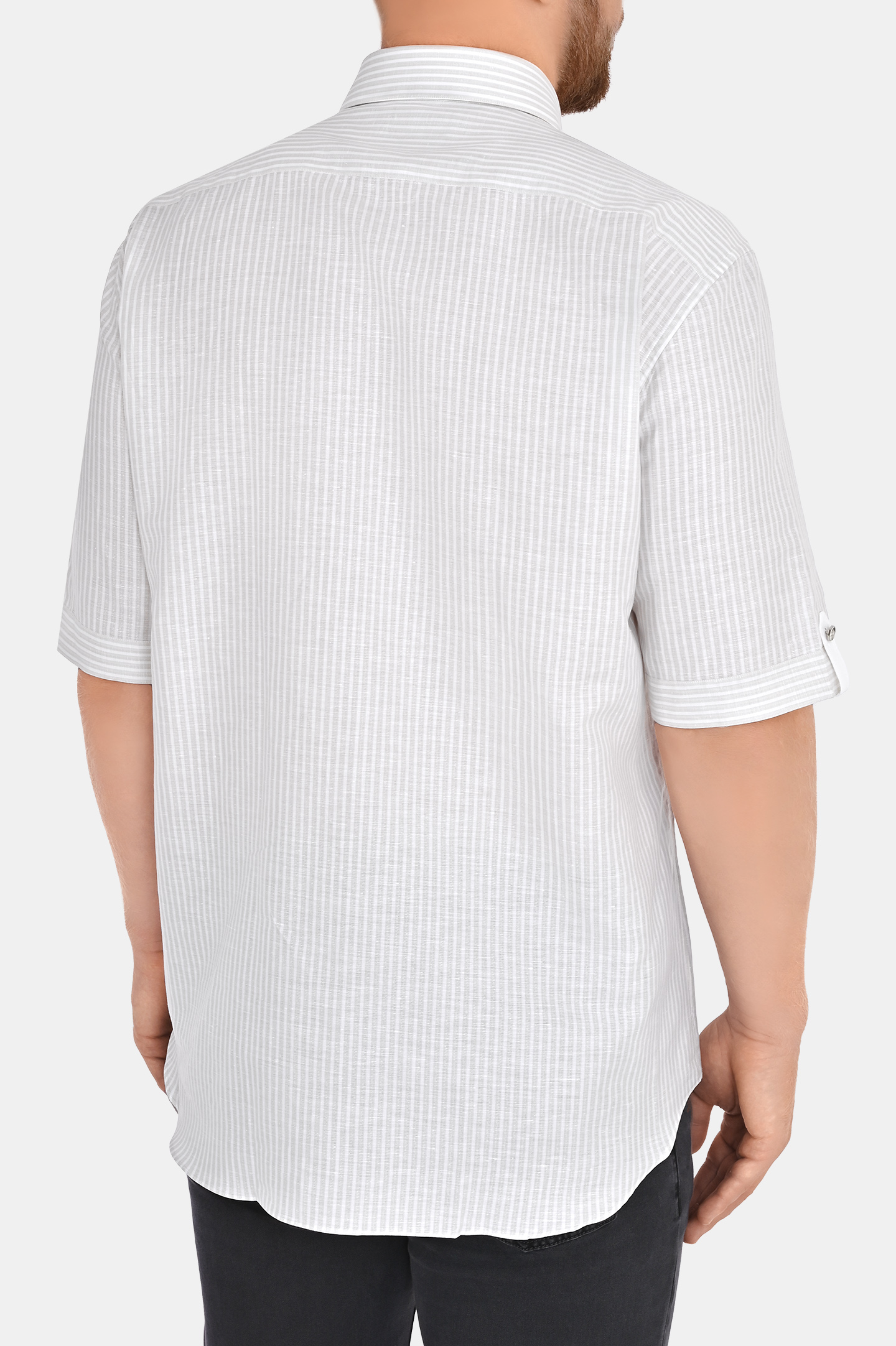 Рубашка STEFANO RICCI MC006729 R1259, цвет: Белый, Мужской