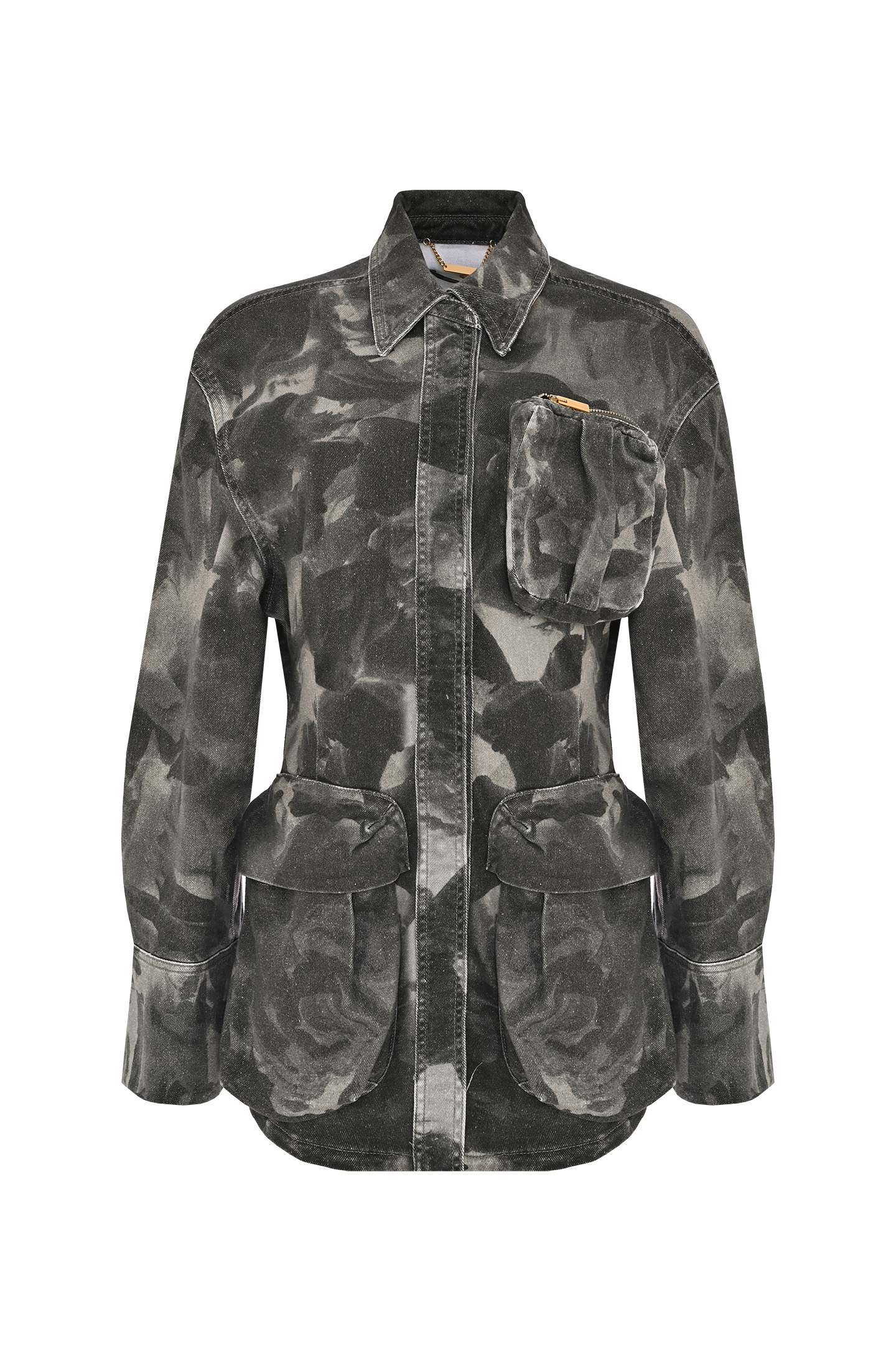 Куртка BLUMARINE P32 2C191A , цвет: Серый, Женский