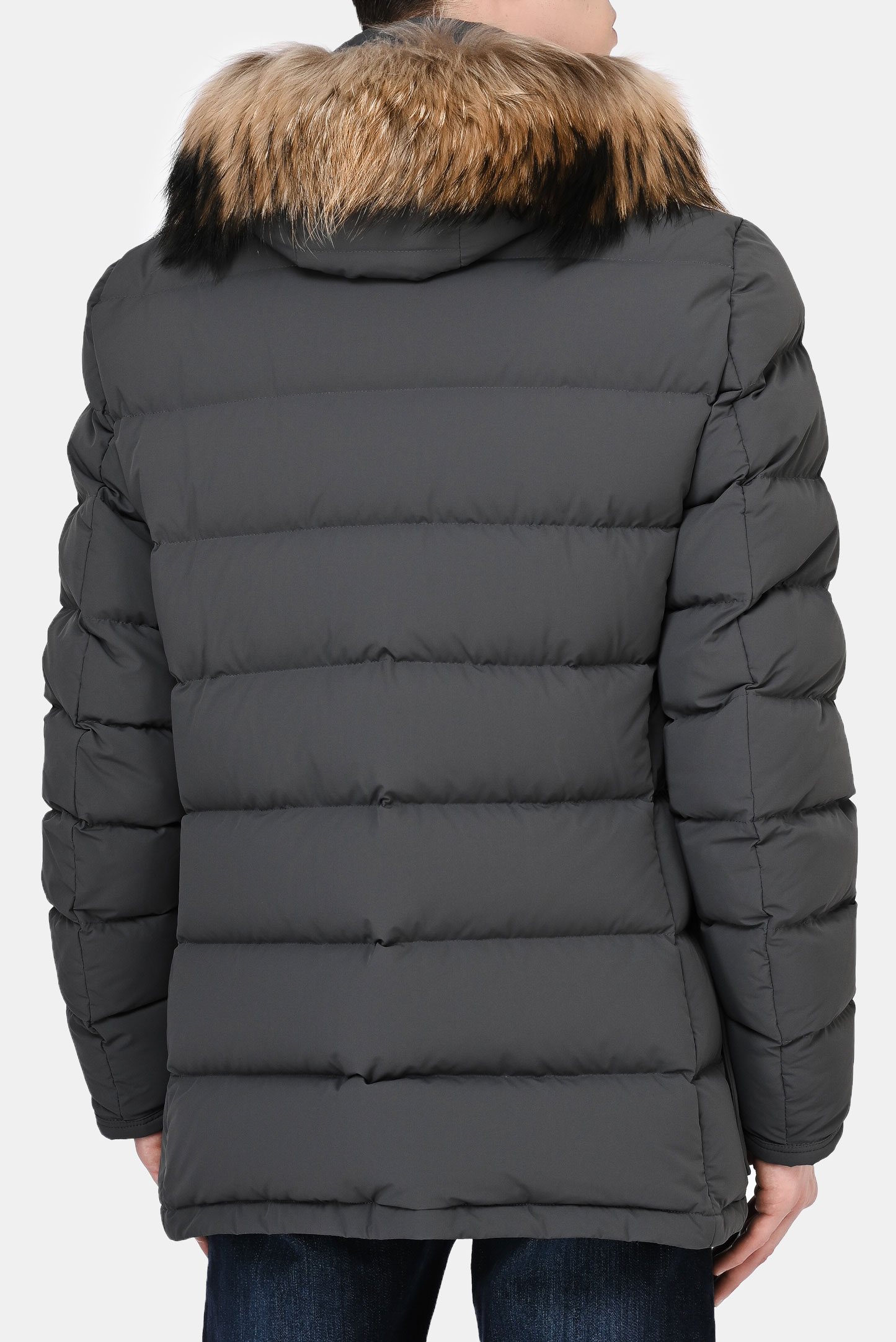 Куртка KITON UW1035V039, цвет: Серый, Мужской