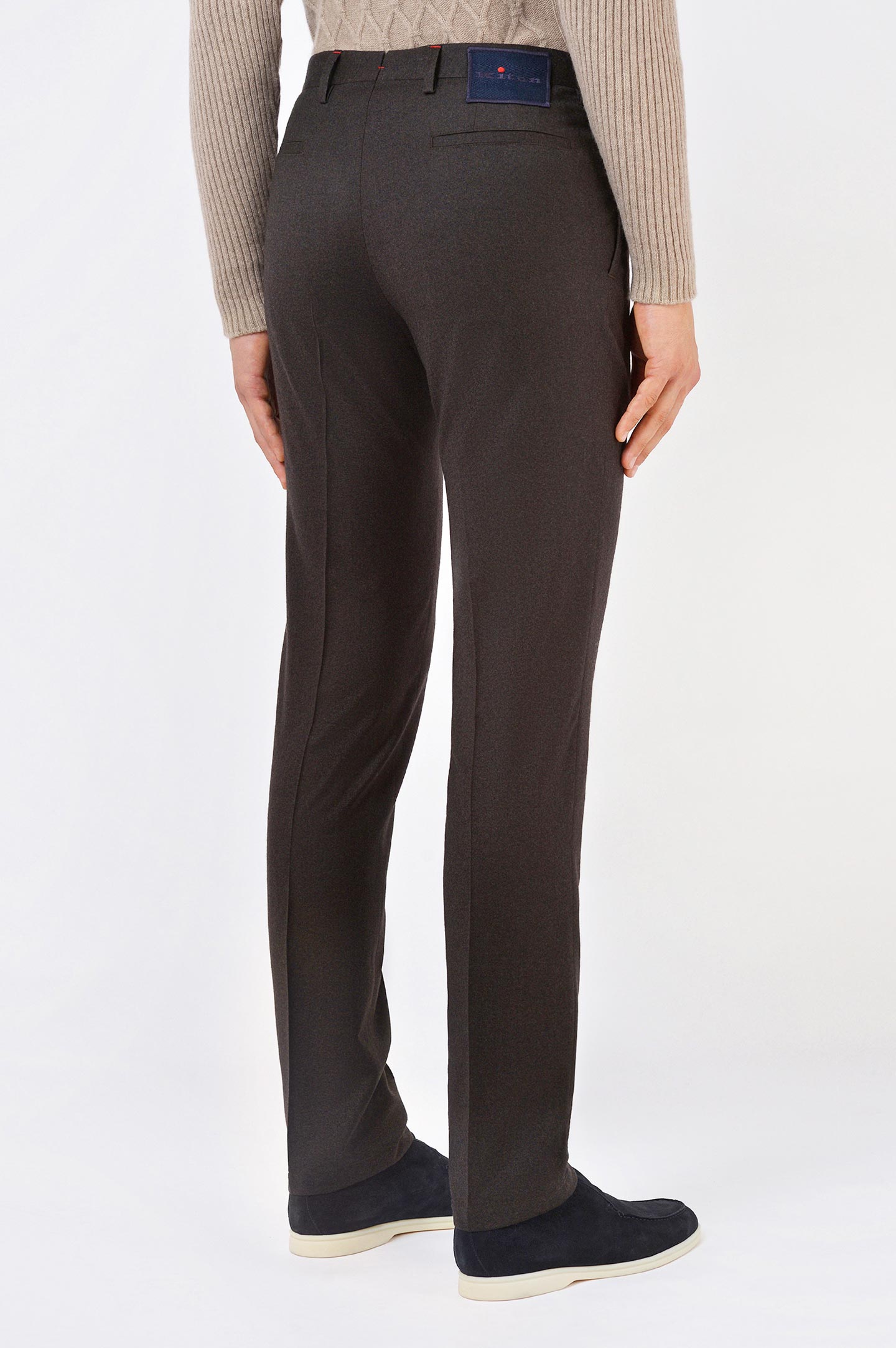 Брюки KITON UFPP79K01R640, цвет: Синий, Мужской