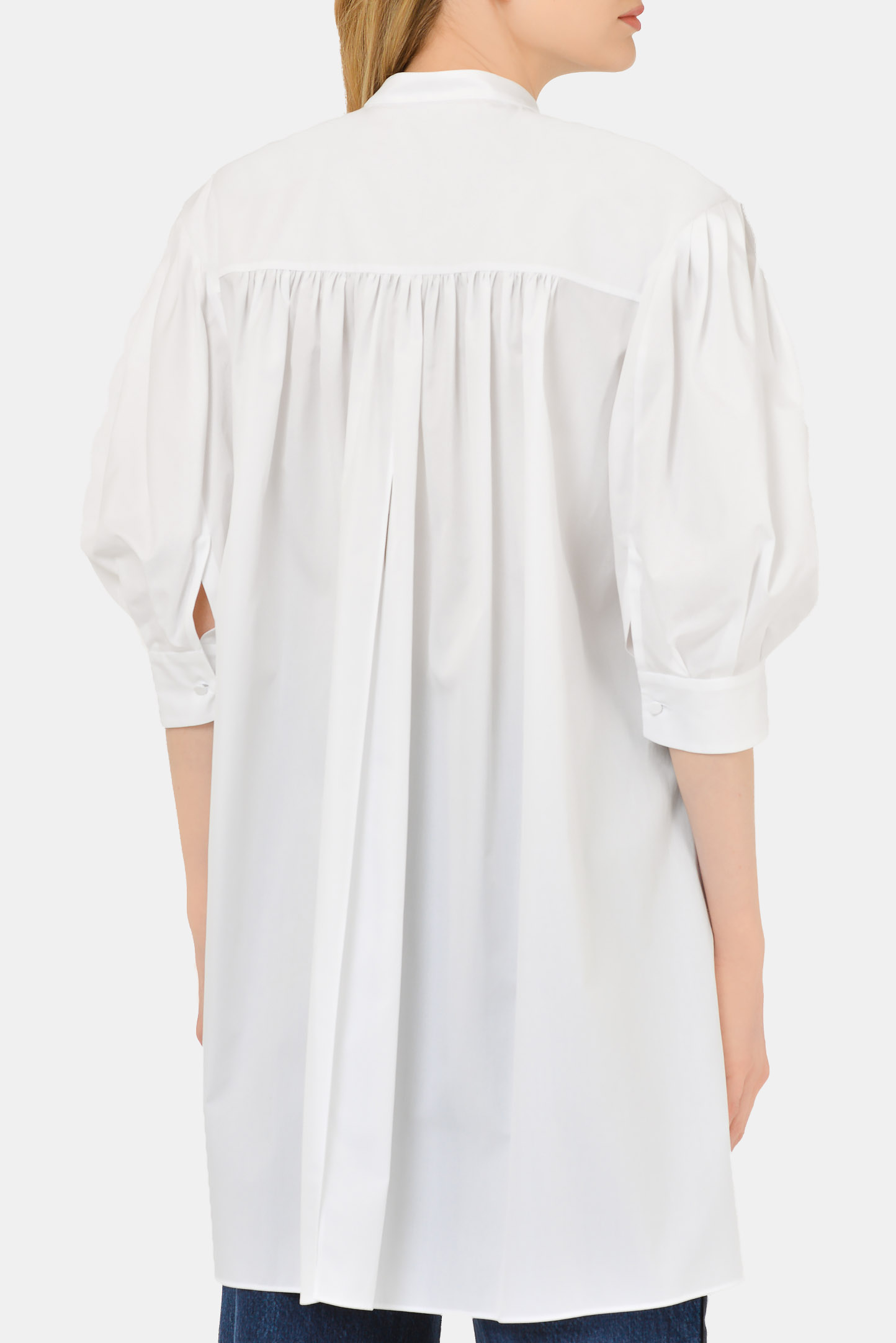 Блуза ALEXANDER MCQUEEN 654527 QAAAD, цвет: Белый, Женский