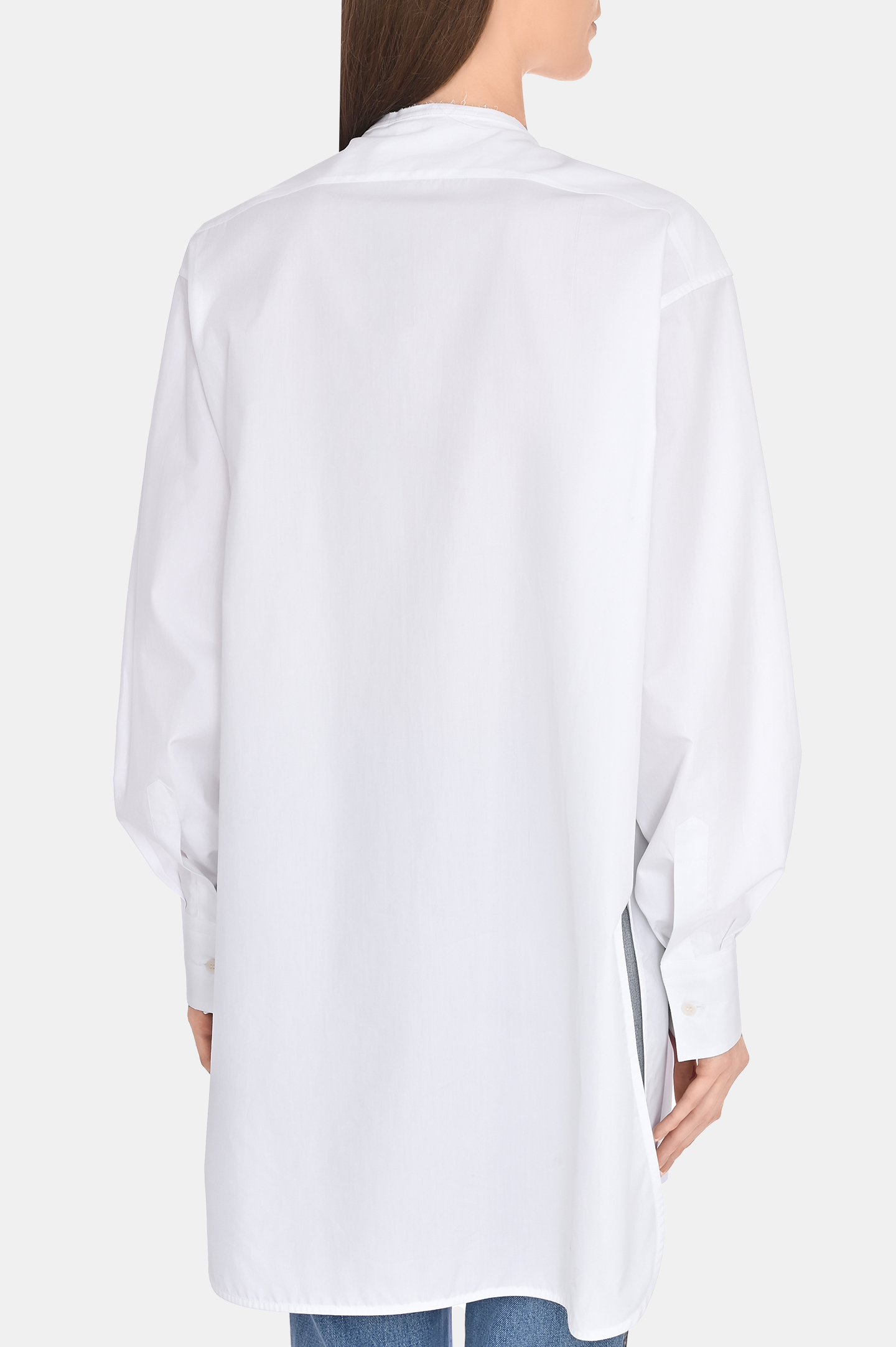 Блуза ERMANNO SCERVINO D422K302MSC, цвет: Белый, Женский