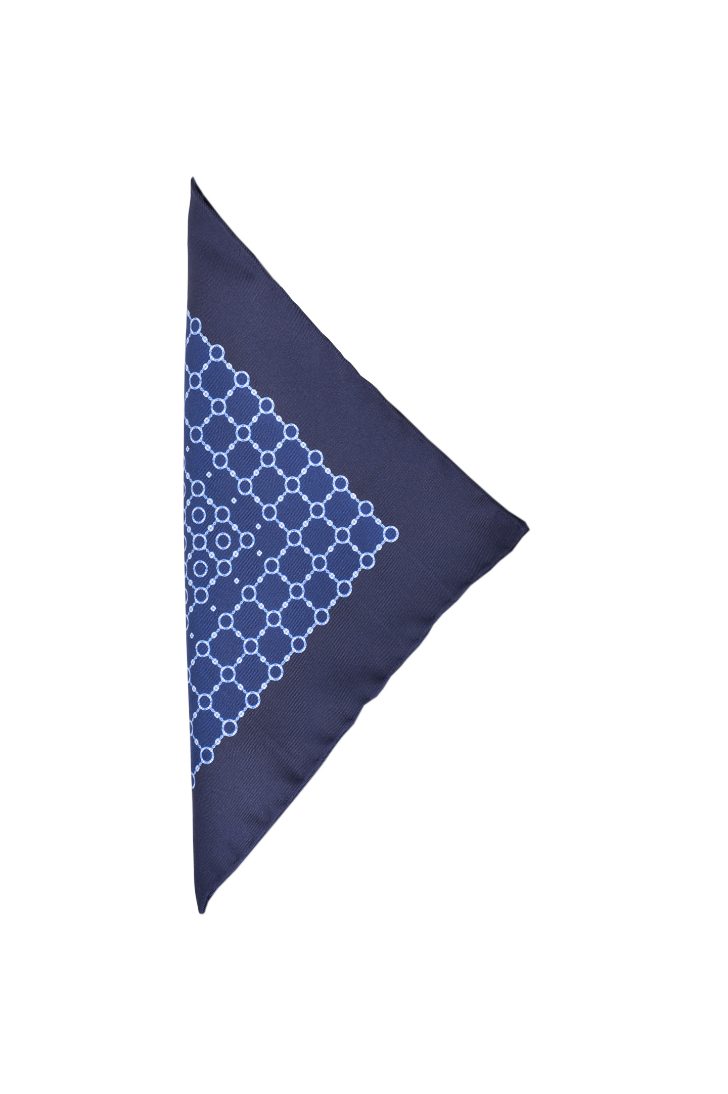 Галстук и платок STEFANO RICCI DH 39101, цвет: Синий, Мужской