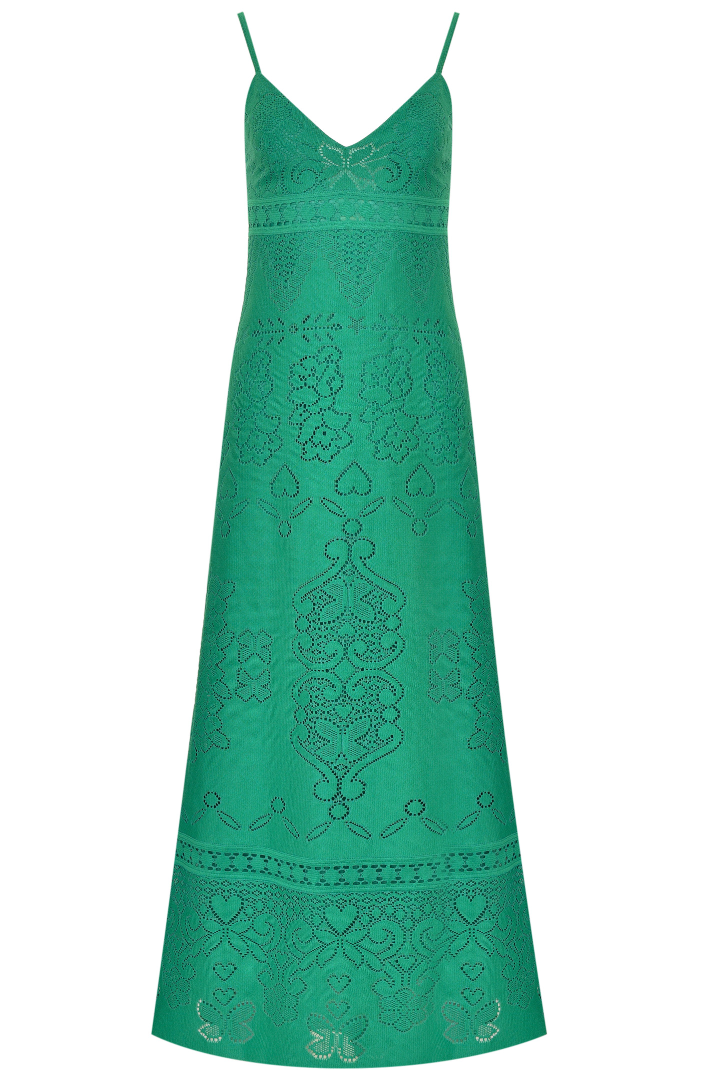Платье VALENTINO PAP XB3VAYG16U6, цвет: Зеленый, Женский
