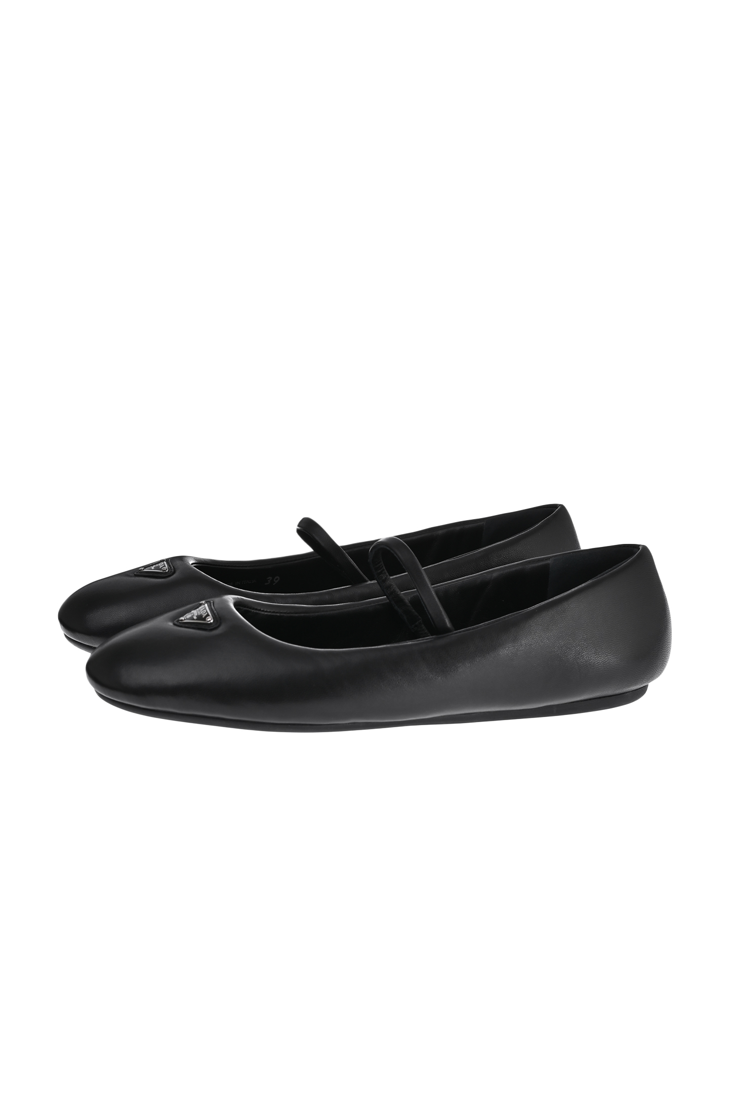 Балетки PRADA 1F122NF005 2DL8F, цвет: Черный, Женский