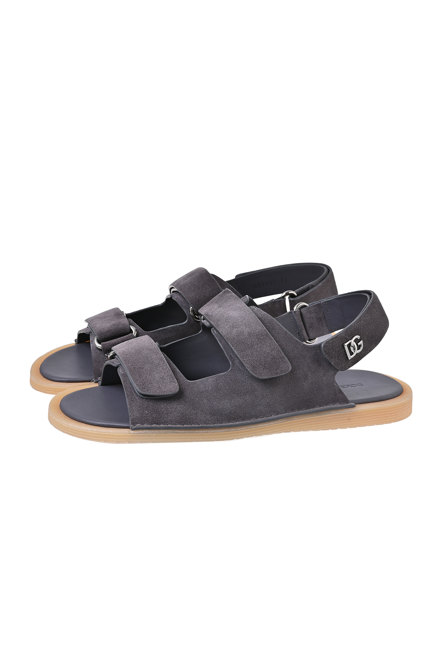 Сандалии DOLCE & GABBANA A80492 AT441, цвет: Серый, Мужской