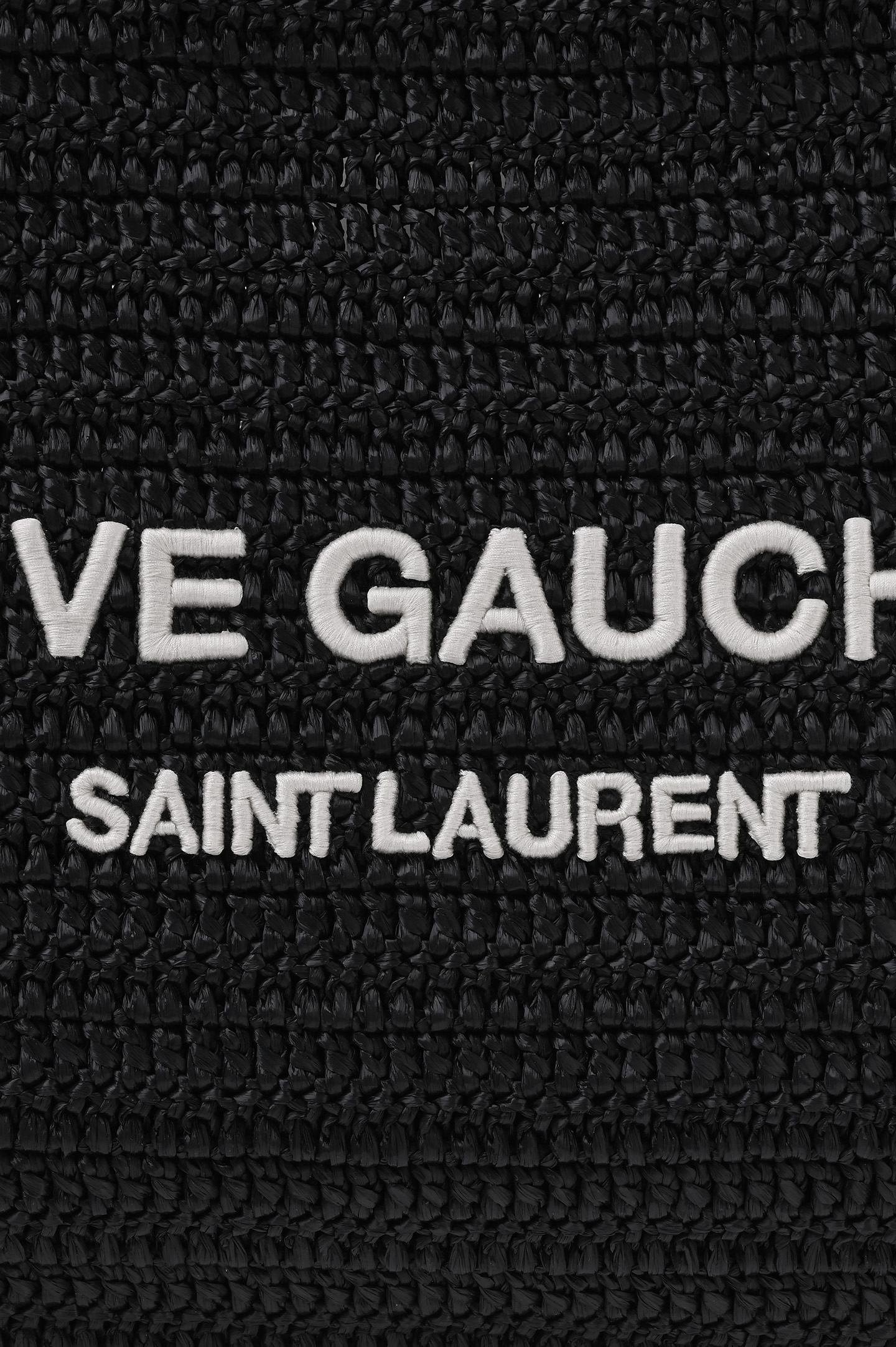 Сумка-тоут с логотипом SAINT LAURENT 468886 4GAAA1, цвет: Черный, Женский