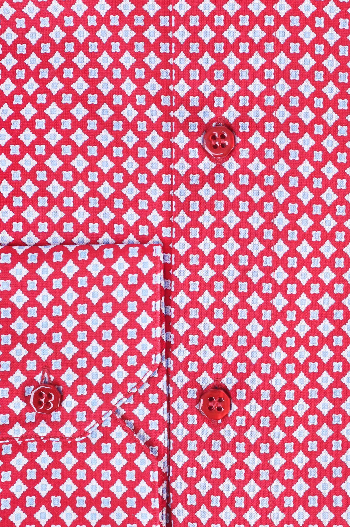 Рубашка STEFANO RICCI CJ004690 JC1953, цвет: Красный, Мужской
