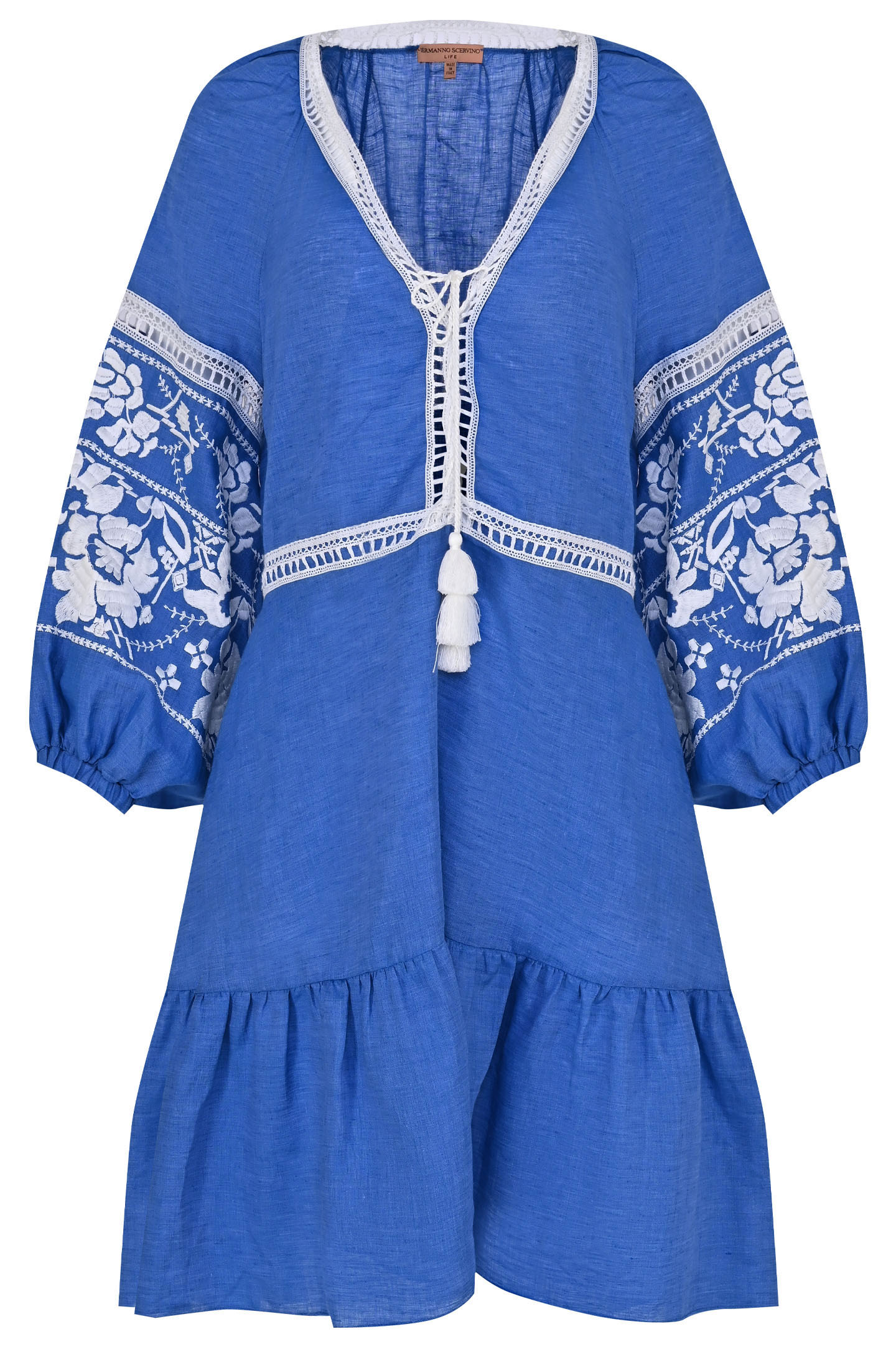 Платье ERMANNO SCERVINO D404Q600BMY, цвет: Синий, Женский