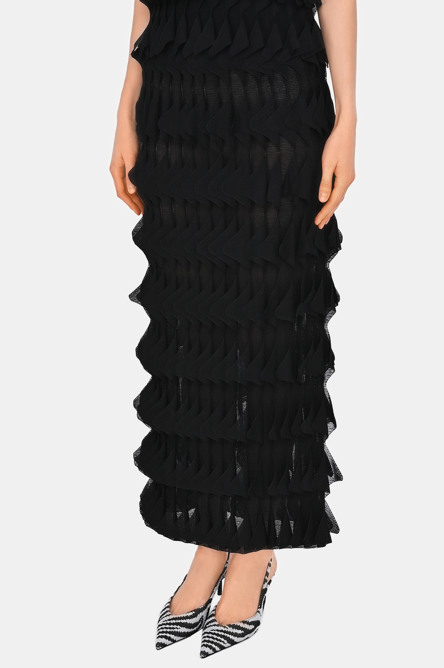 Юбка MISSONI DS25SH1F-BK01BJ, цвет: Черный, Женский