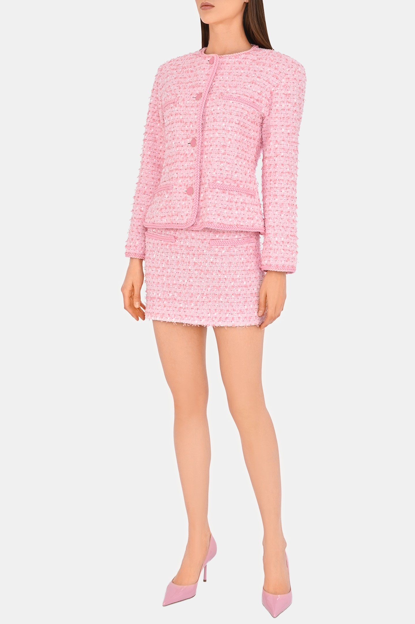 Юбка ROWEN ROSE SKR_RR242/1, цвет: Розовый, Женский
