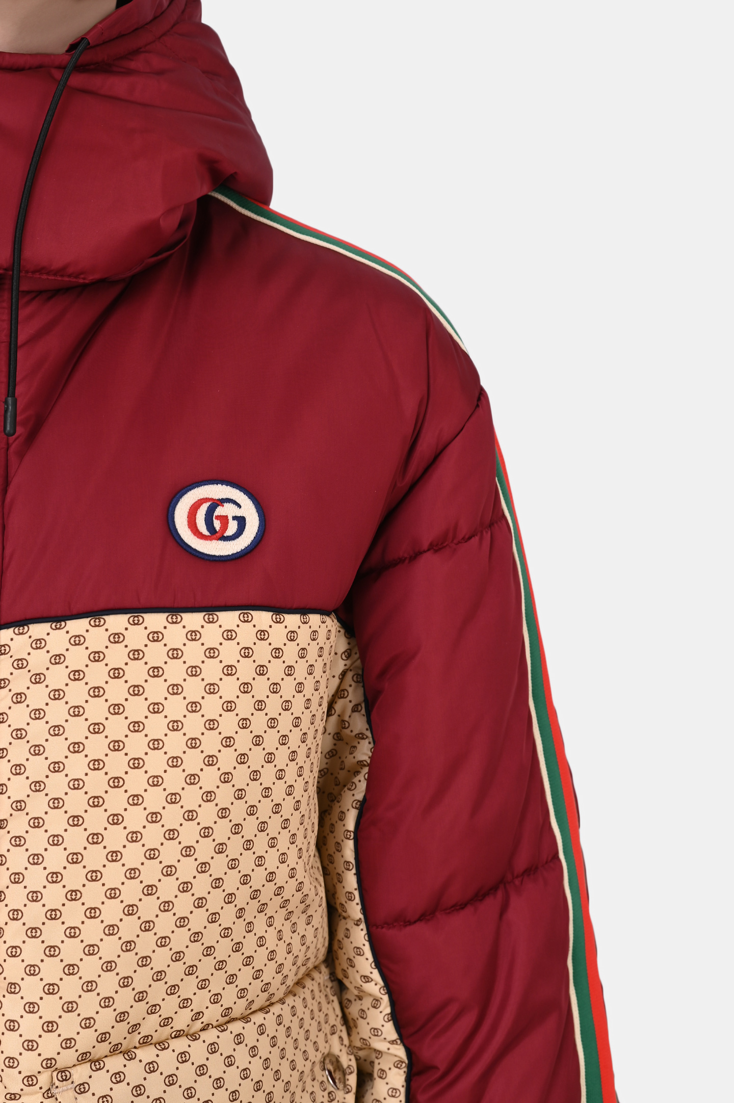 Куртка GUCCI 663279 ZAHB8, цвет: Бордовый, Женский