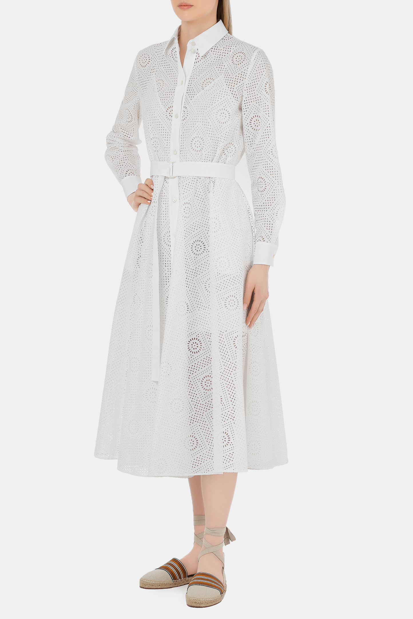 Платье LORO PIANA F1-FAL5871, цвет: Белый, Женский