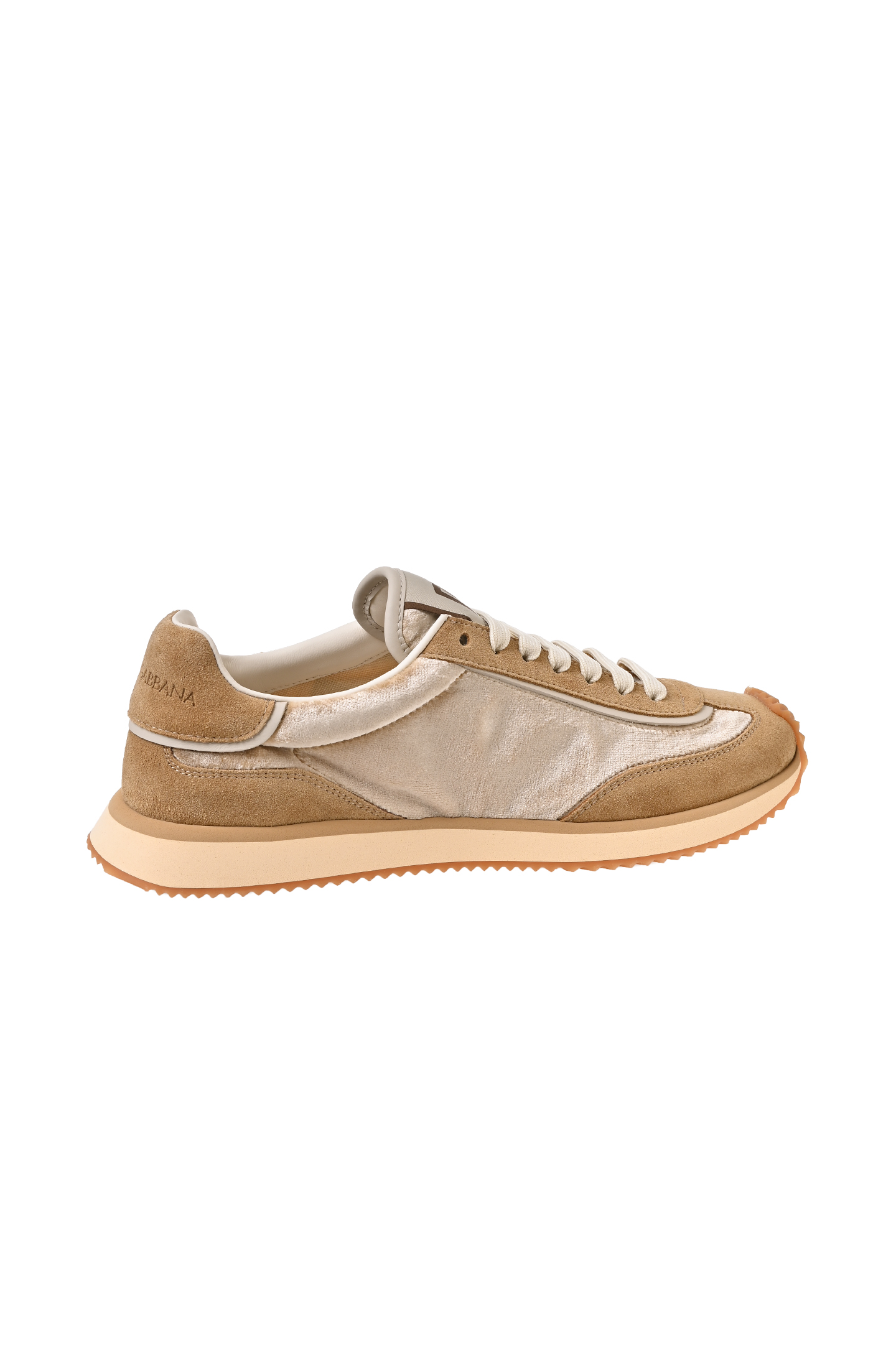 Кроссовки (Полуботинки) DOLCE & GABBANA CK2288 A6N32, цвет: Бежевый, Женский
