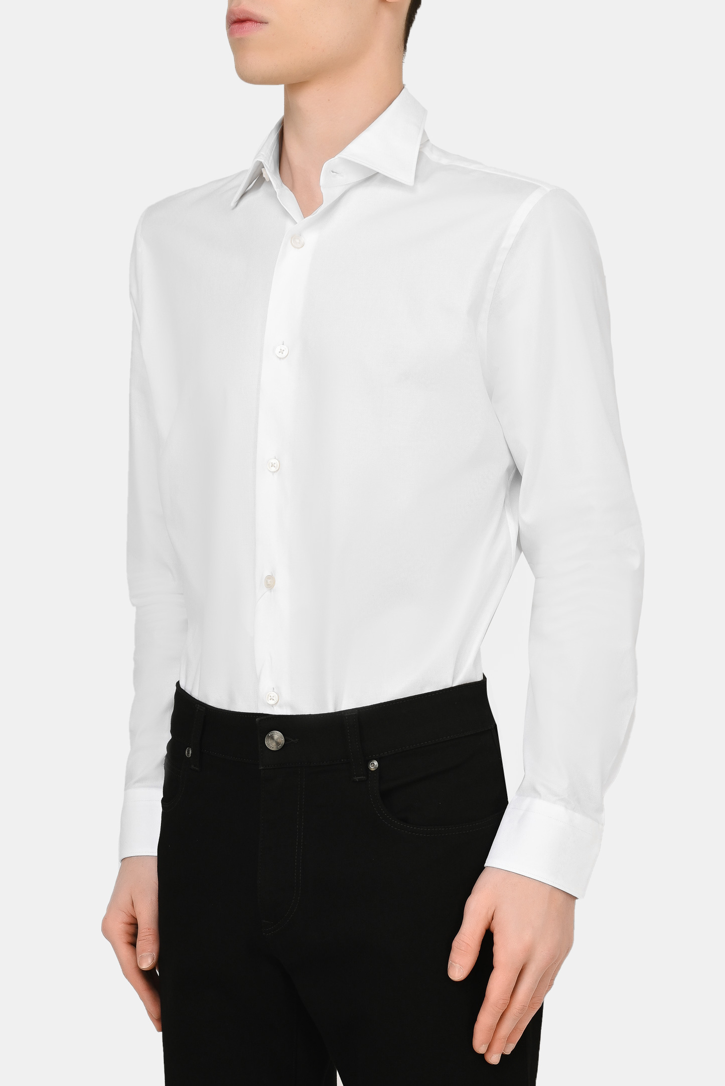 Рубашка Z ZEGNA 305120 ZCSC1, цвет: Белый, Мужской