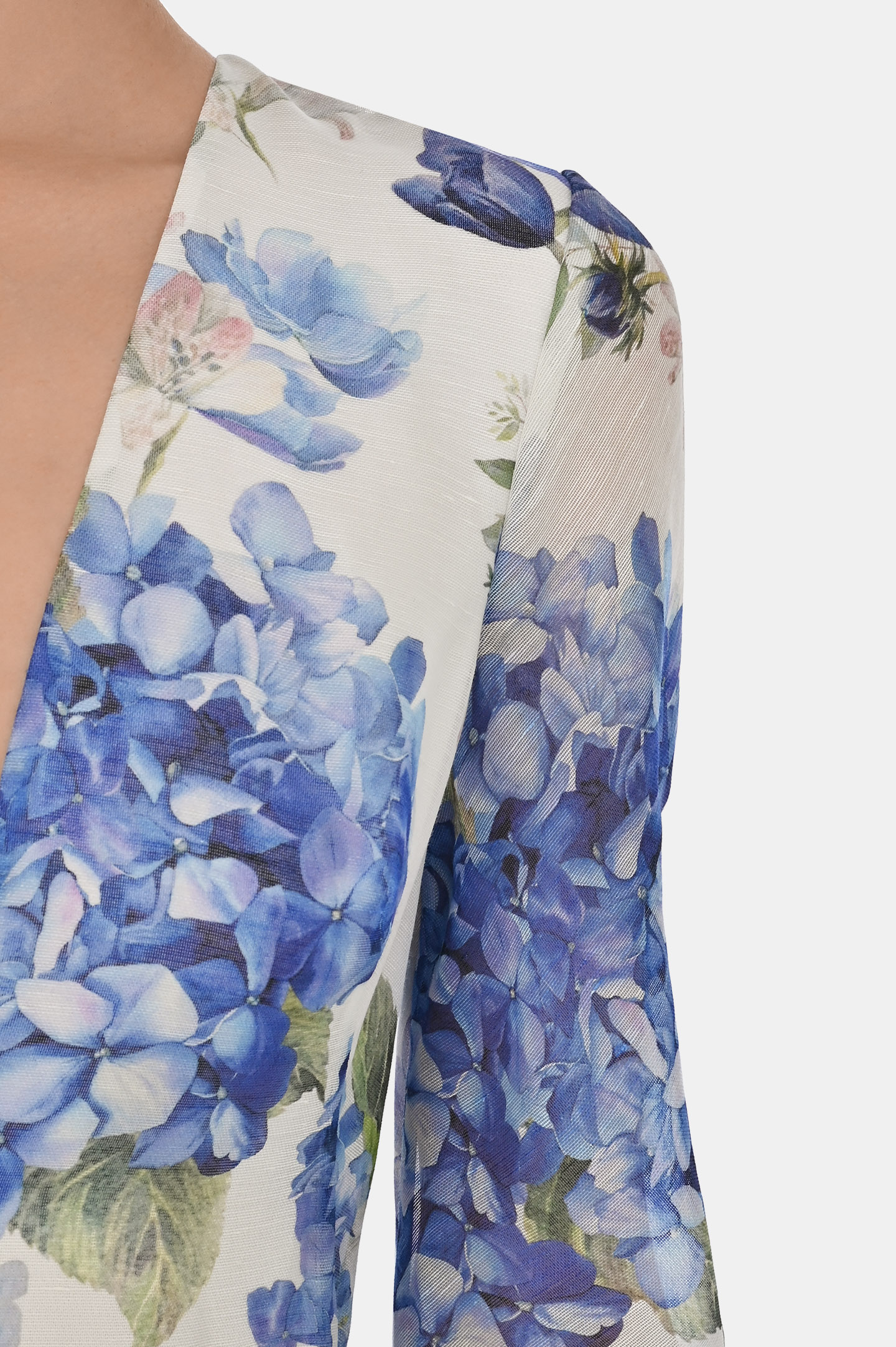 Платье+ремень YVON ANEMONE MAXI/1, цвет: Синий, Женский