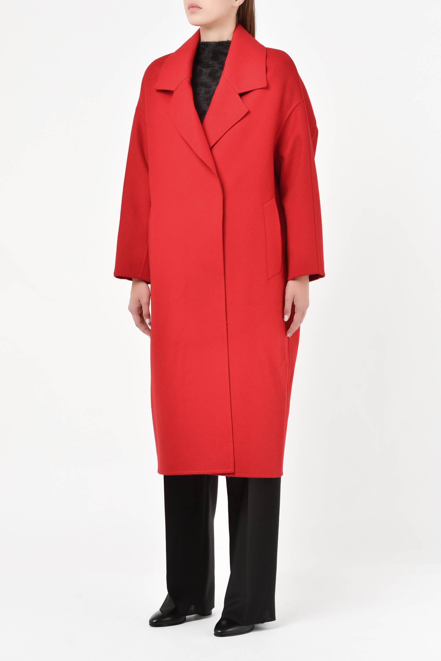 Пальто VALENTINO PAP UB0CA5P015E, цвет: Красный, Женский