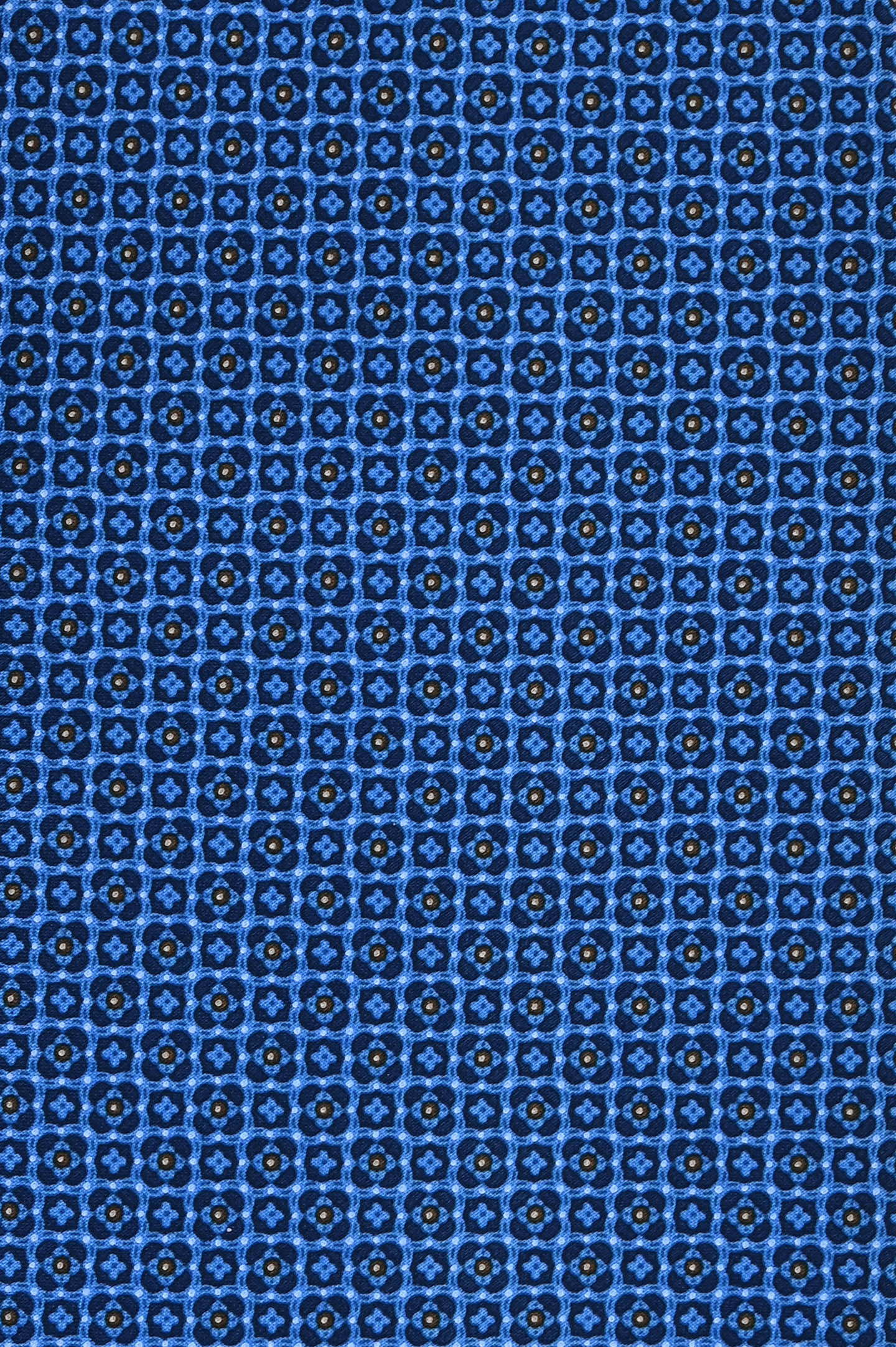Галстук из шелка STEFANO RICCI CX 49014, цвет: Синий, Мужской