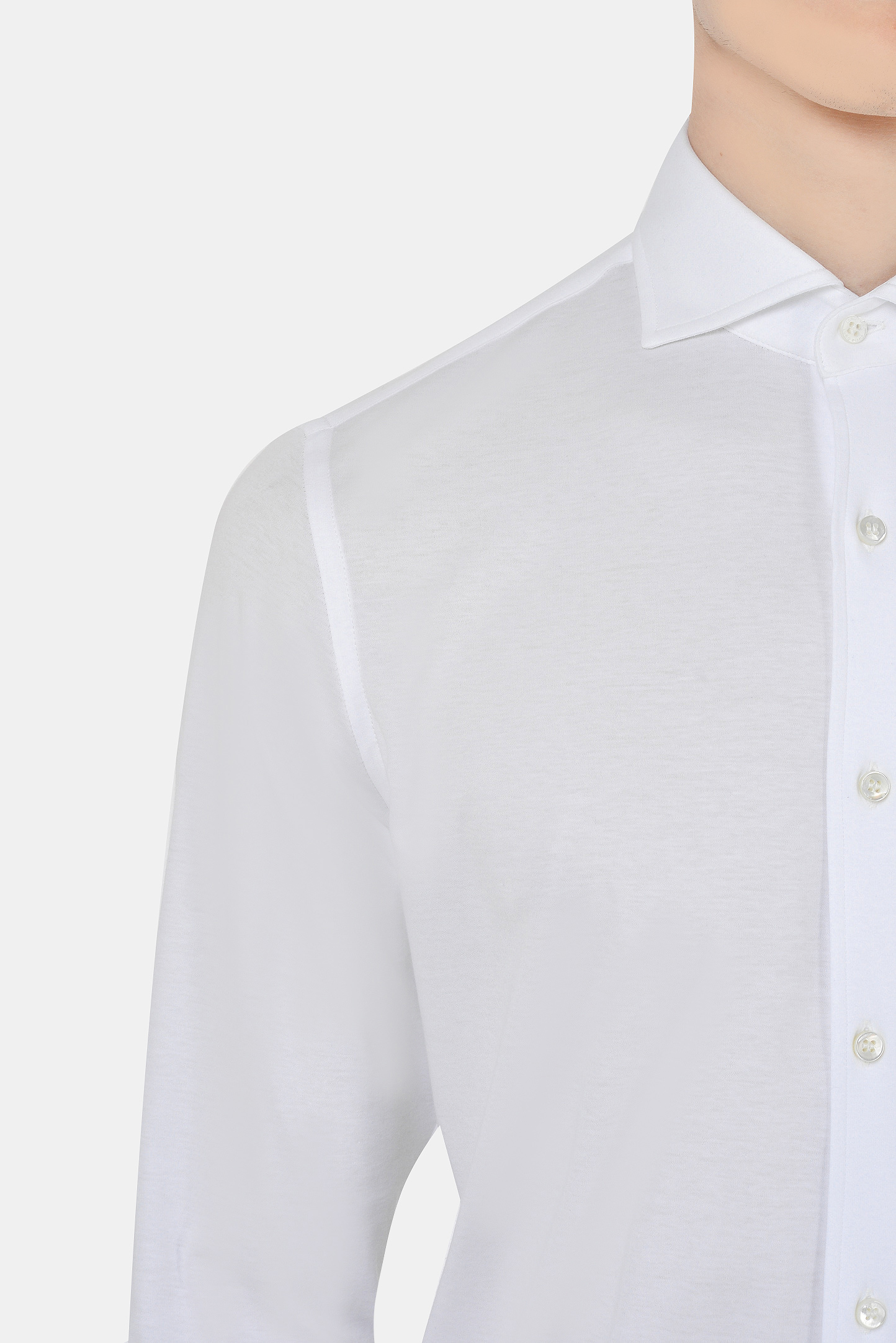 Рубашка LORO PIANA F1-FAL6123, цвет: Белый, Мужской
