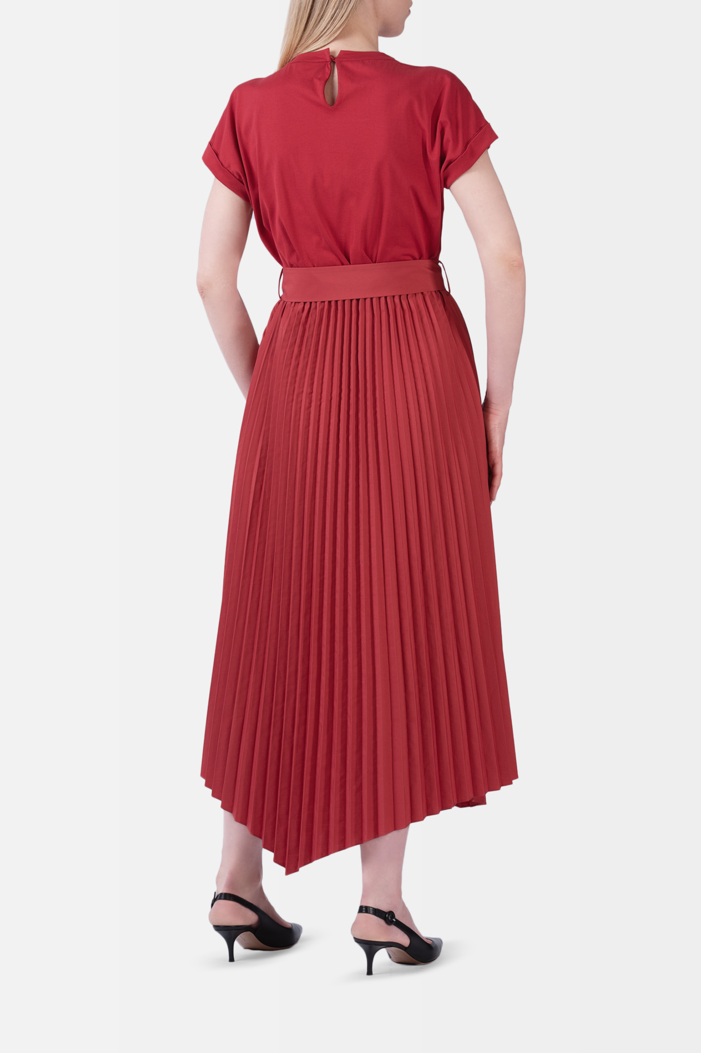 Платье BRUNELLO  CUCINELLI M0045ABR21, цвет: Красный, Женский