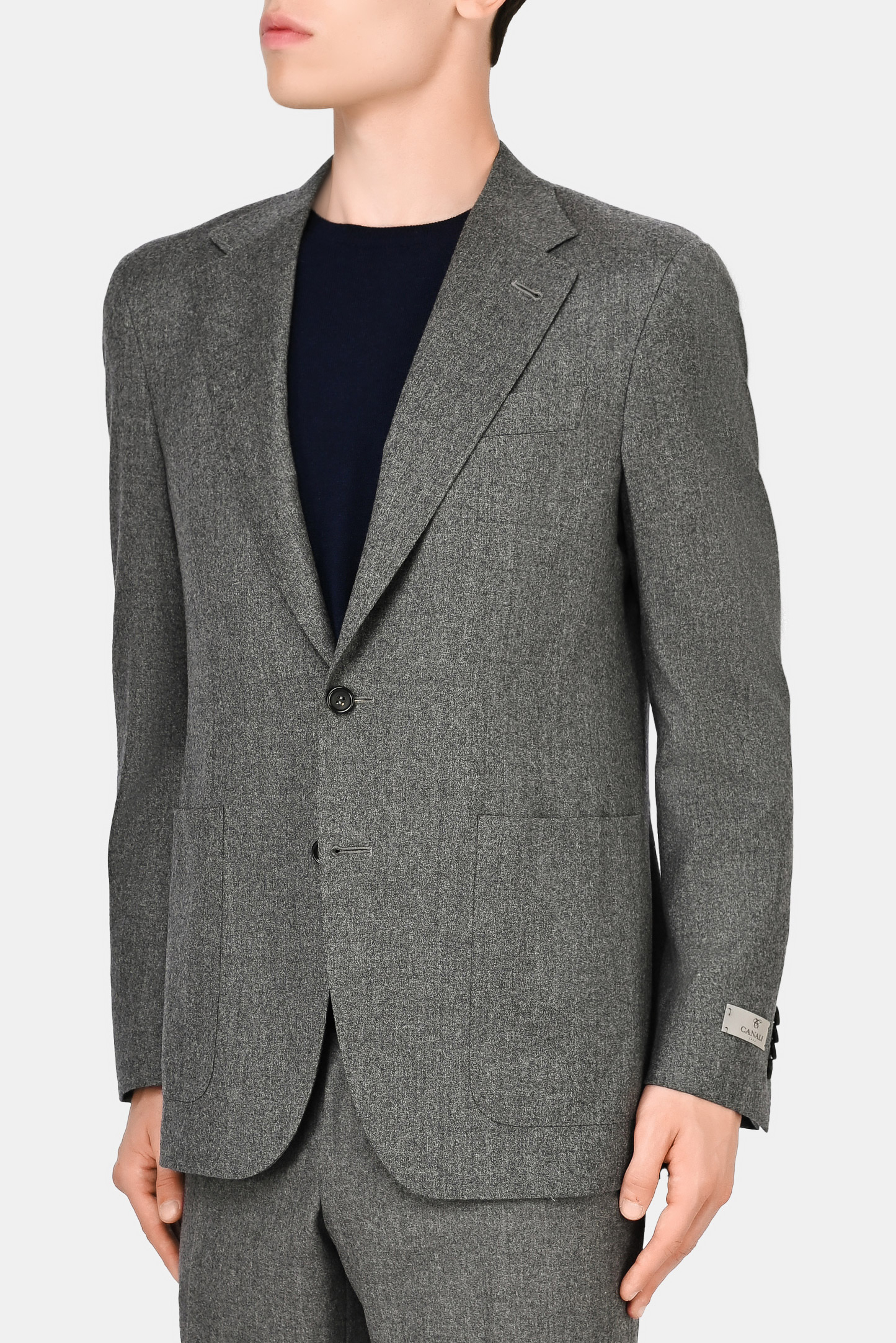 Пиджак CANALI AR03472 20272L/-R, цвет: Серый, Мужской