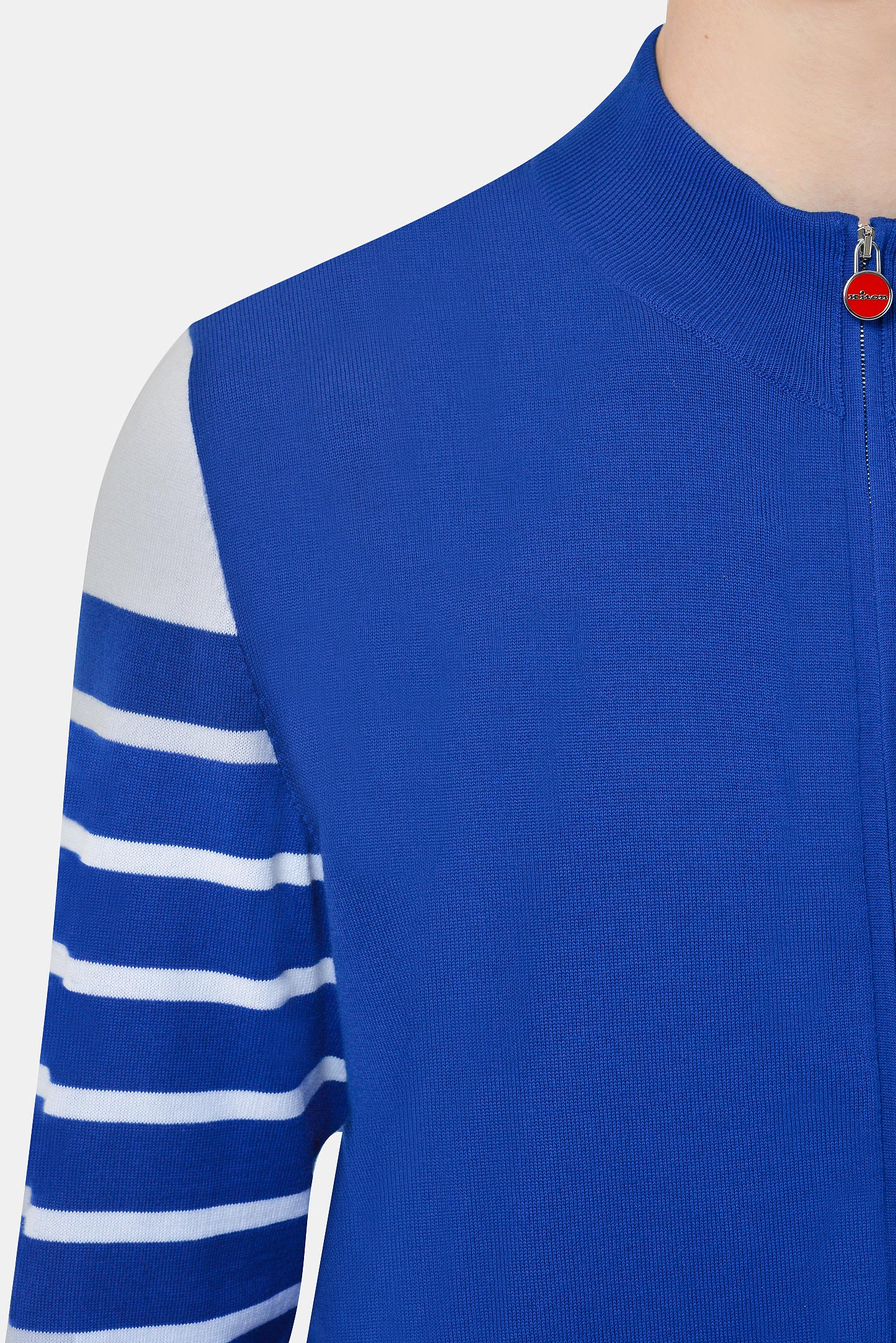 Куртка спорт KITON UK1260E21V24, цвет: Синий, Мужской