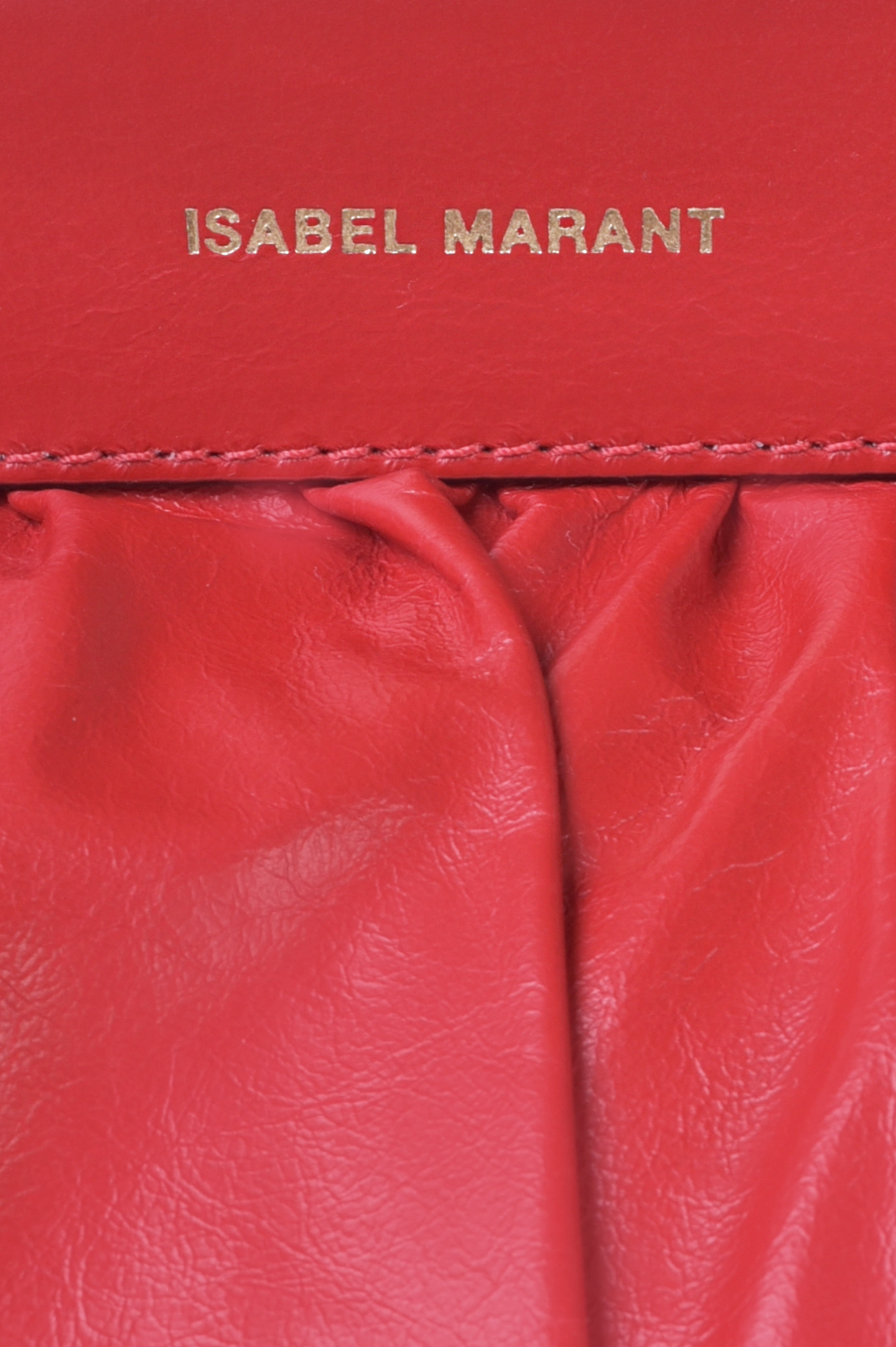 Клатч ISABEL MARANT PO0118-21E052M, цвет: Красный, Женский