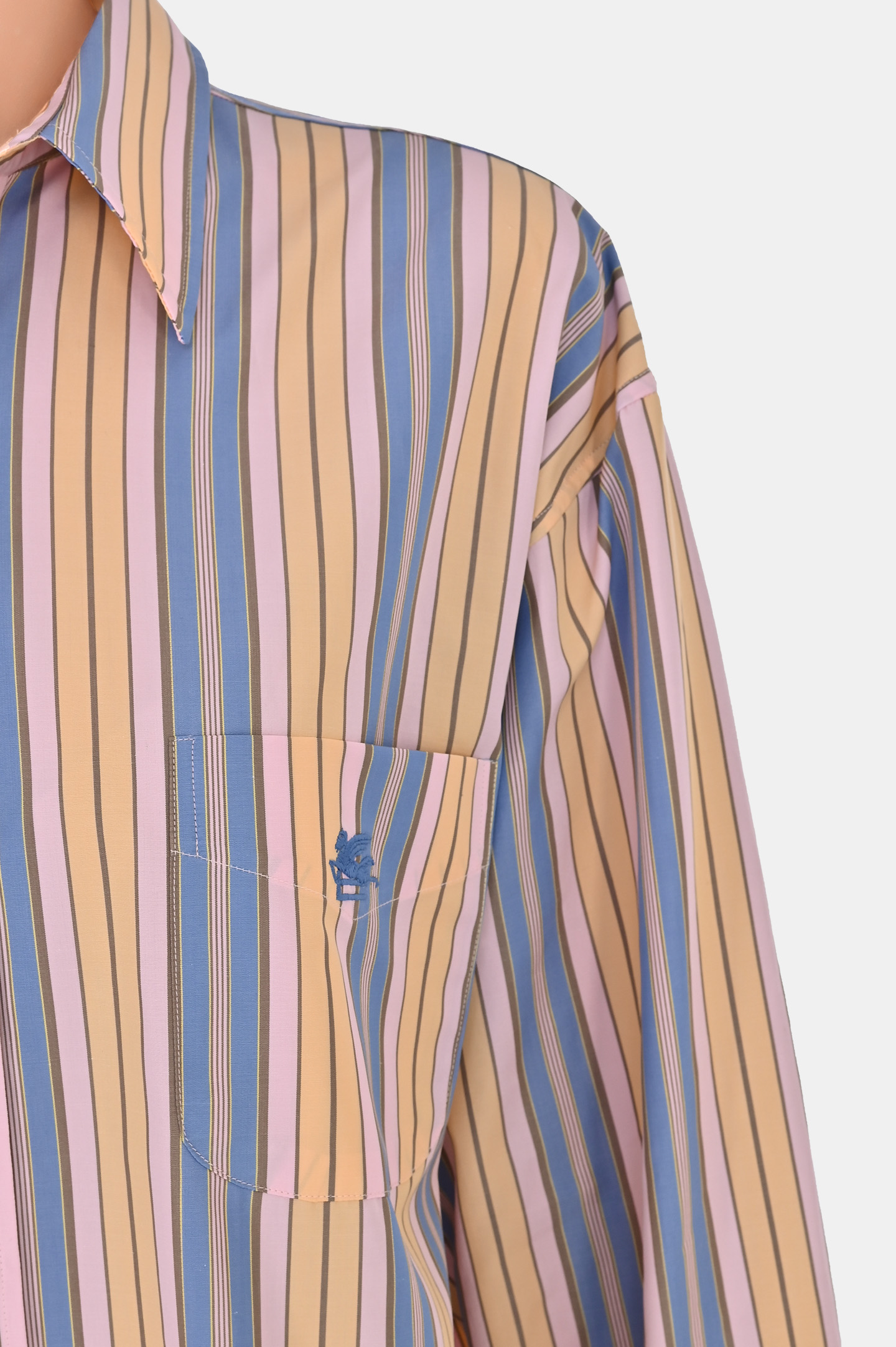 Рубашка ETRO WRIA0018 99TR547, цвет: Разноцветный, Женский