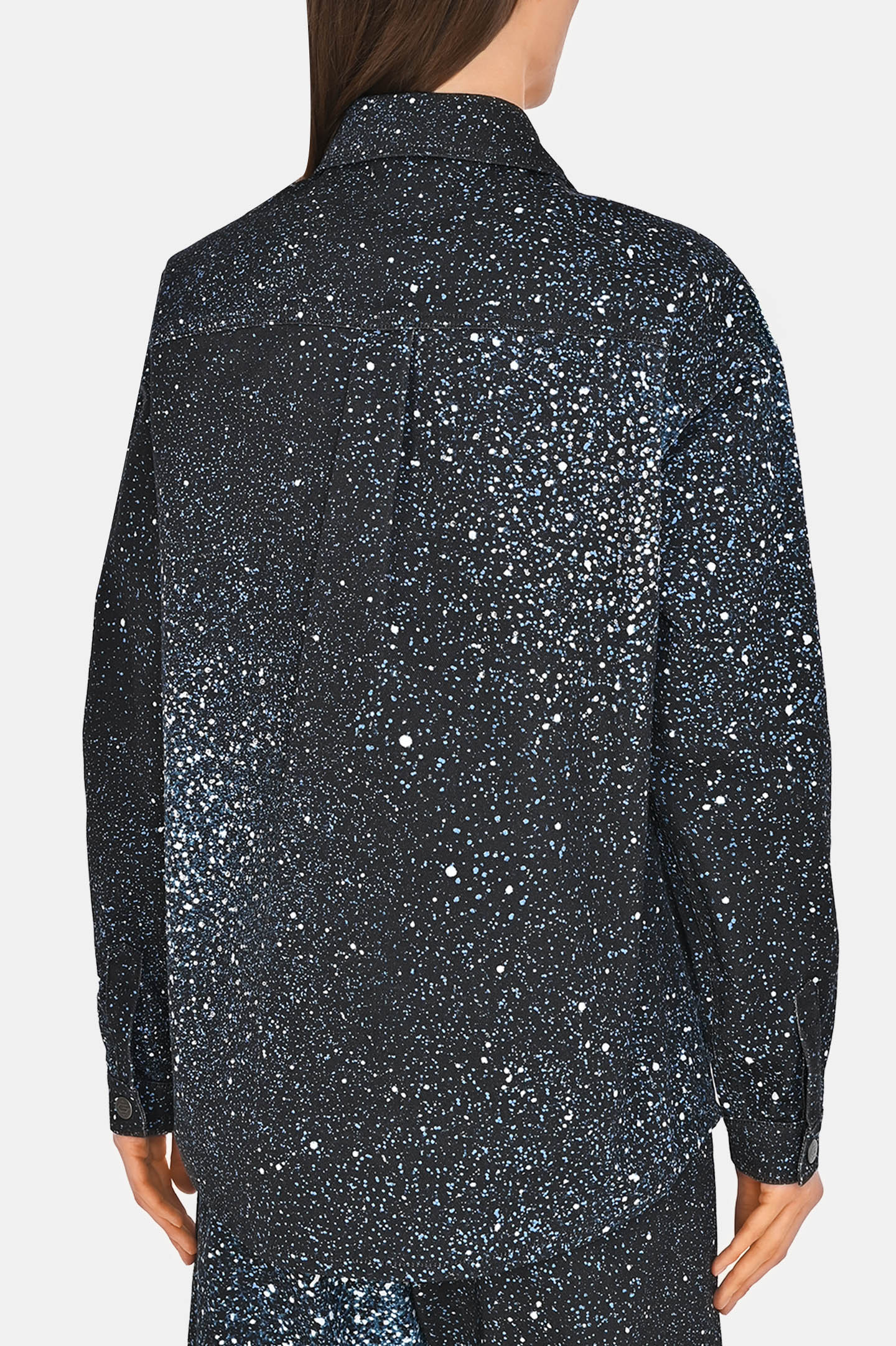 Блуза GIUSEPPE DI MORABITO 04SSDNT032C 04455, цвет: Черный, Женский