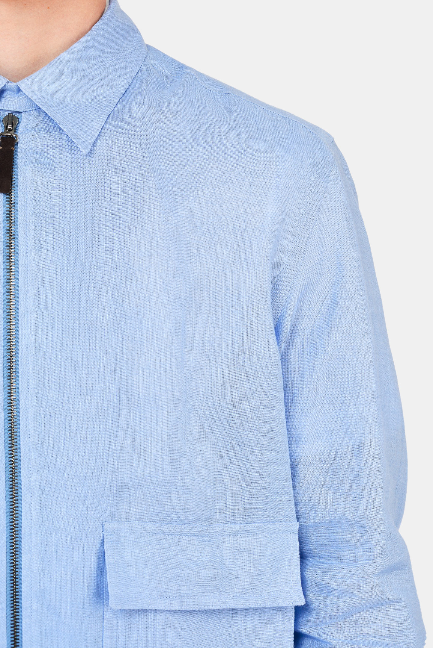 Куртка BRIONI SLQW0L PZ114, цвет: Голубой, Мужской