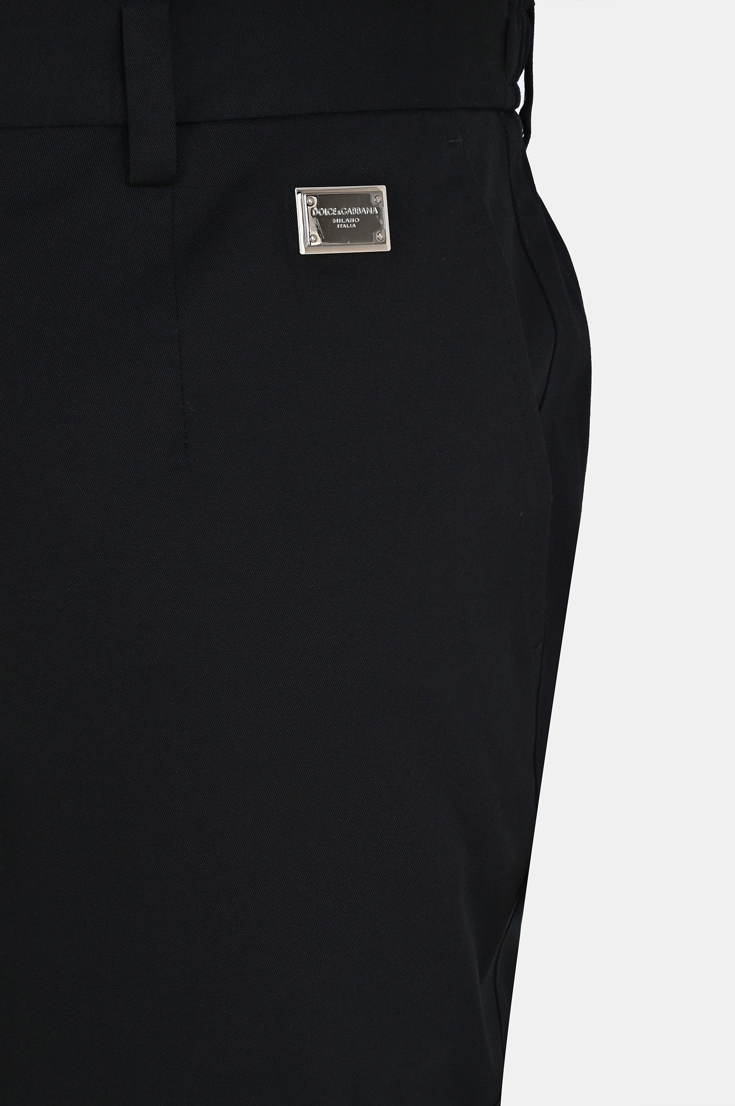 Брюки DOLCE & GABBANA GW13ET FUFNV, цвет: Черный, Мужской