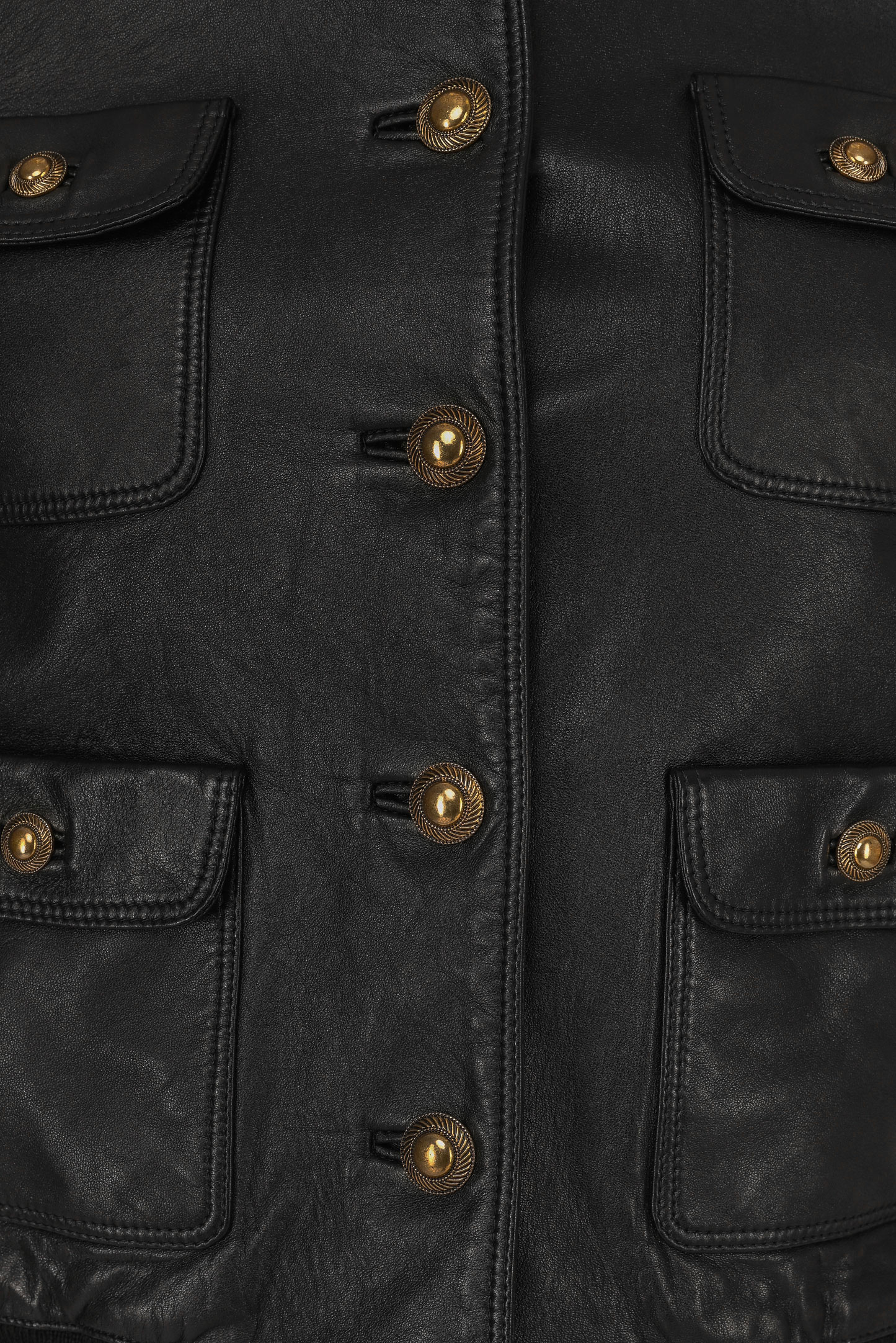 Куртка SAINT LAURENT 659470 YC2OC, цвет: Черный, Женский