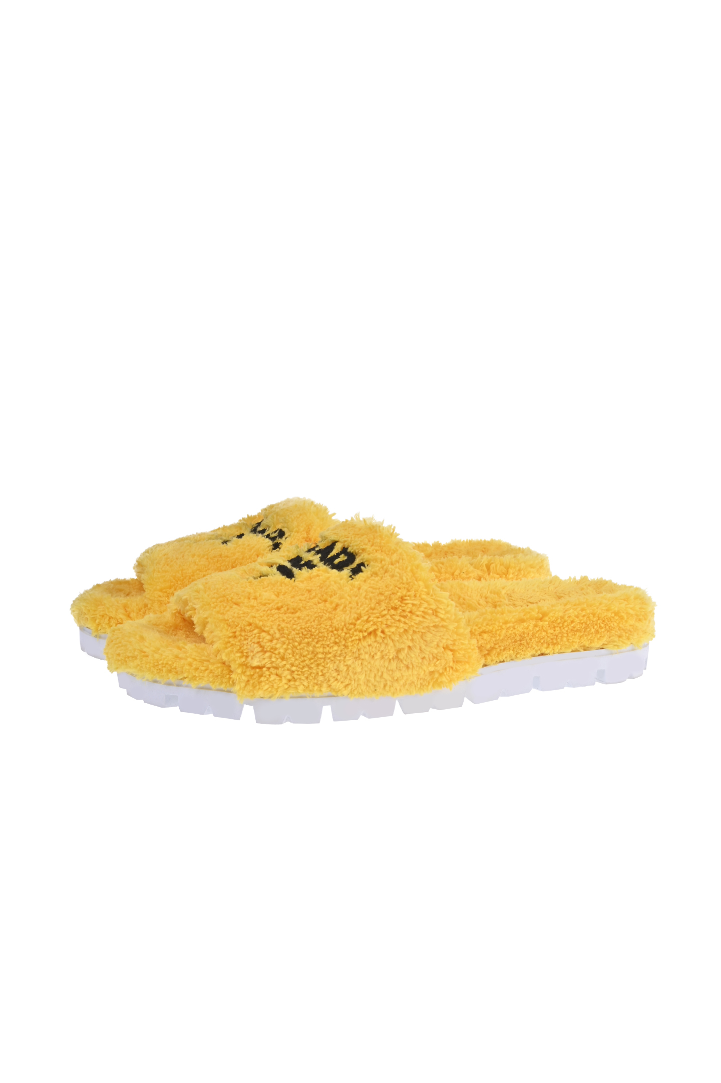 Шлепанцы PRADA 1XX602 H39, цвет: Желтый, Женский