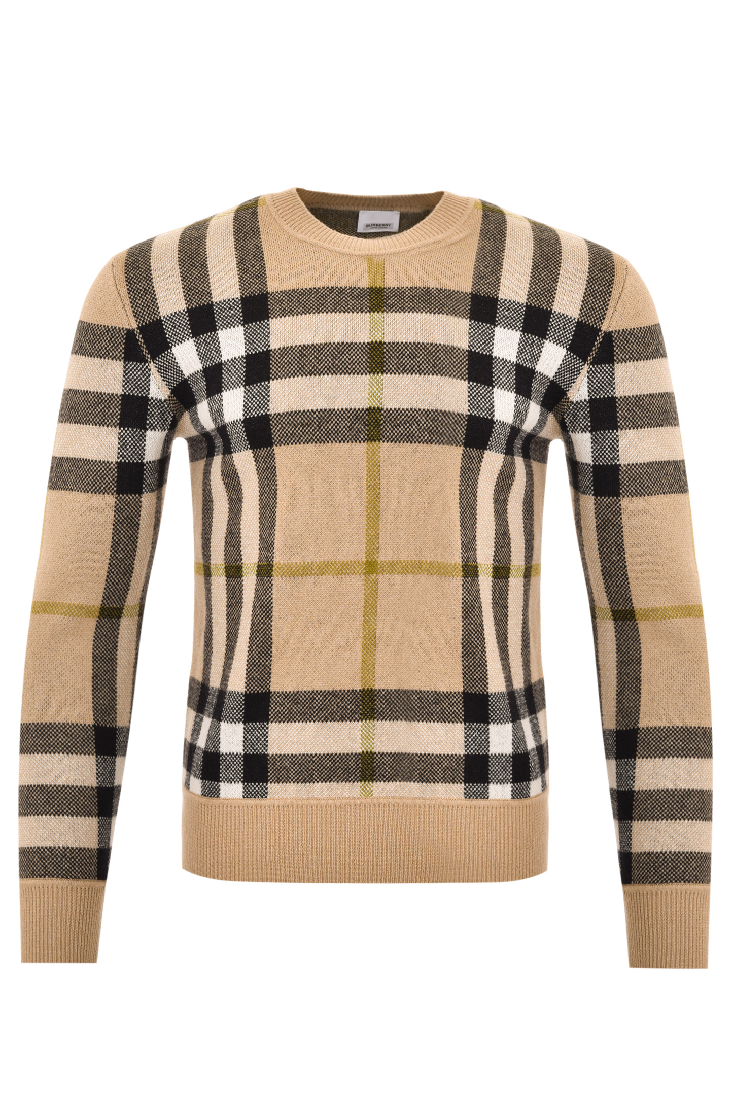 Свитер BURBERRY 8041286, цвет: Бежевый, Мужской