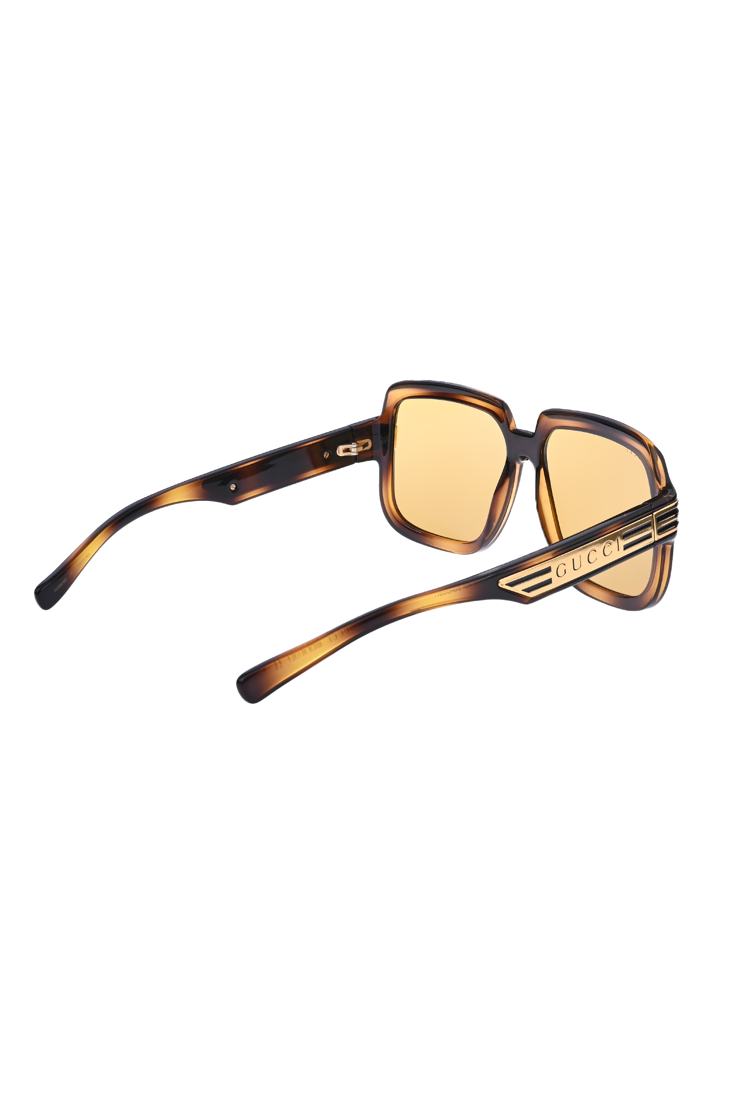 Солнцезащитные очки GUCCI 663772 J1691, цвет: Коричневый, Unisex