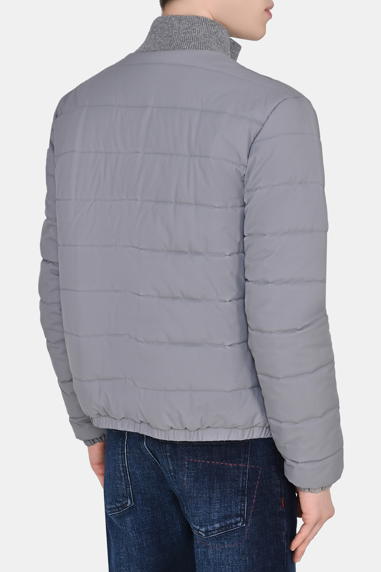 Куртка KITON UW1264AV0388B0, цвет: Серый, Мужской
