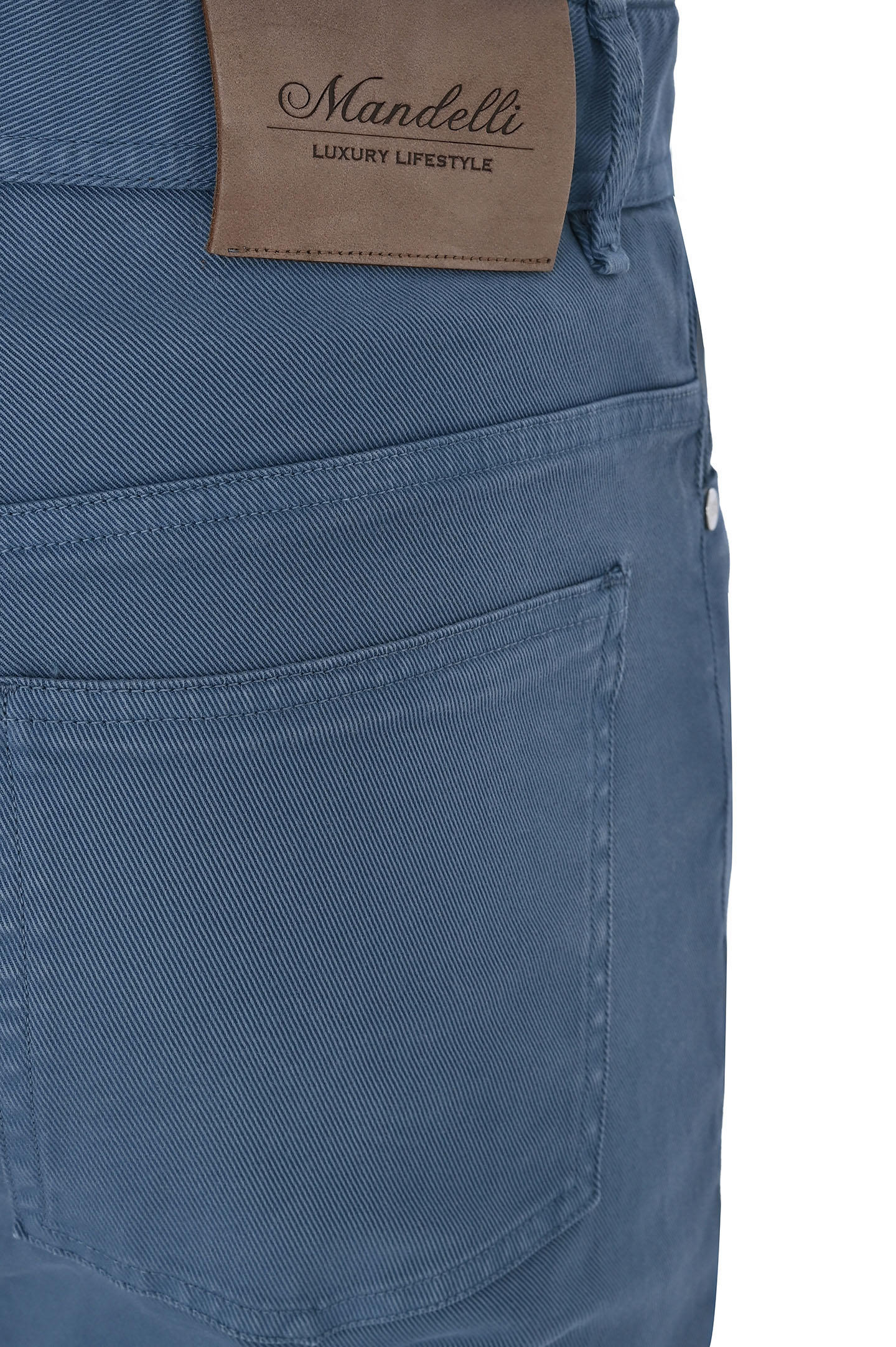 Джинсы (Брюки) MANDELLI P25-POCKET-5128, цвет: Синий, Мужской