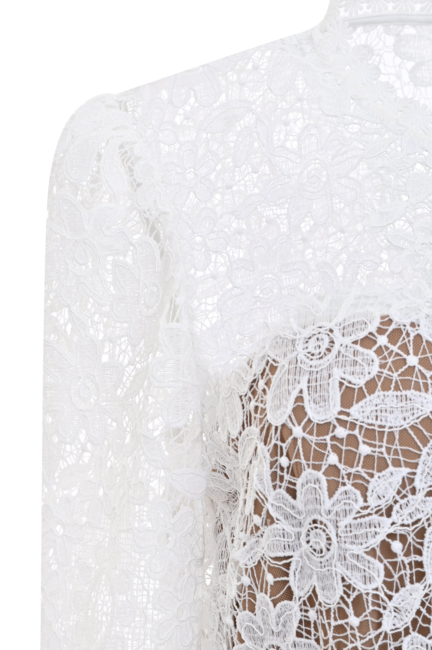 Платье SELF PORTRAIT SS21-093M, цвет: Белый, Женский