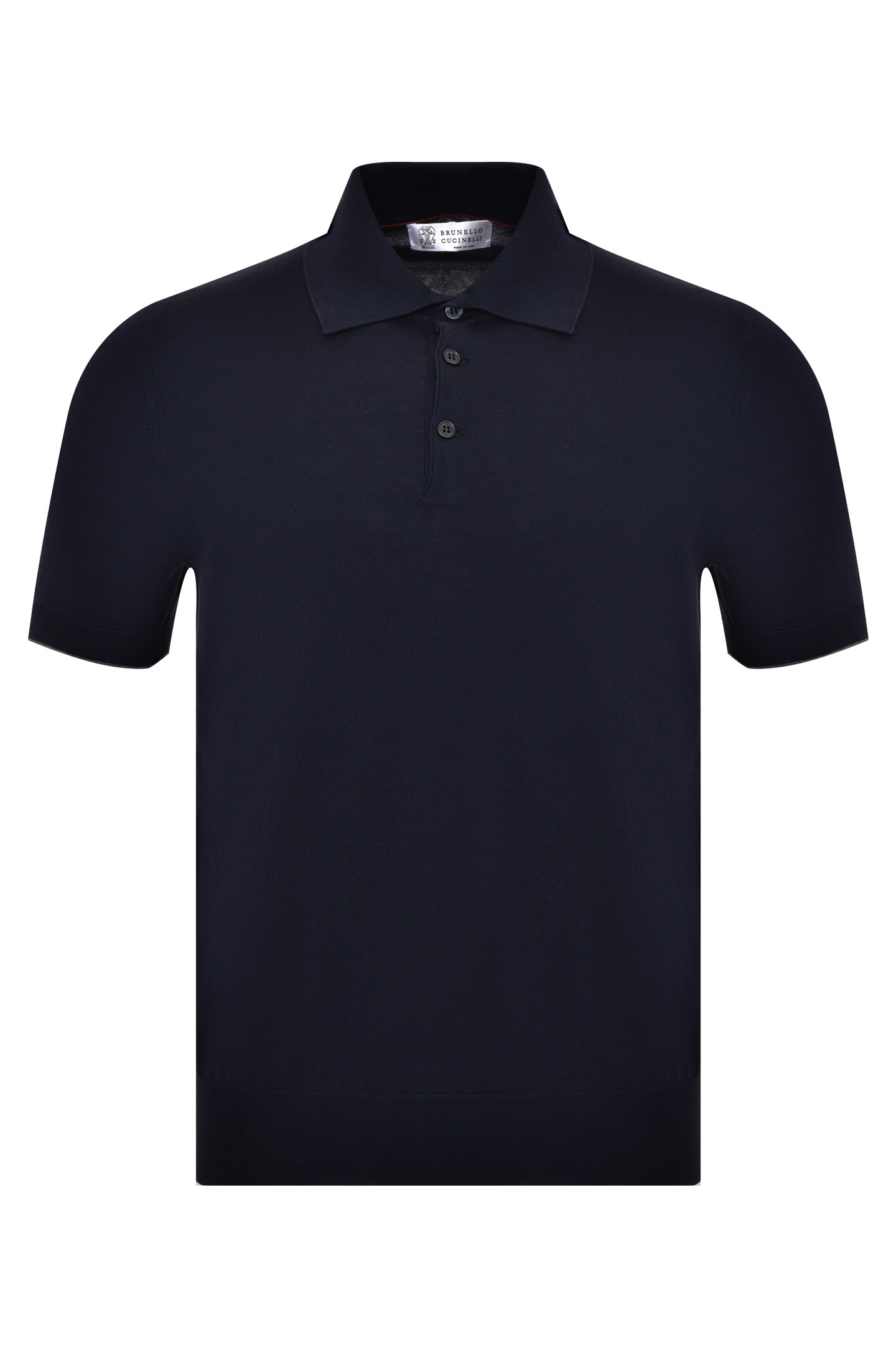 Поло BRUNELLO  CUCINELLI M29800125, цвет: Синий, Мужской
