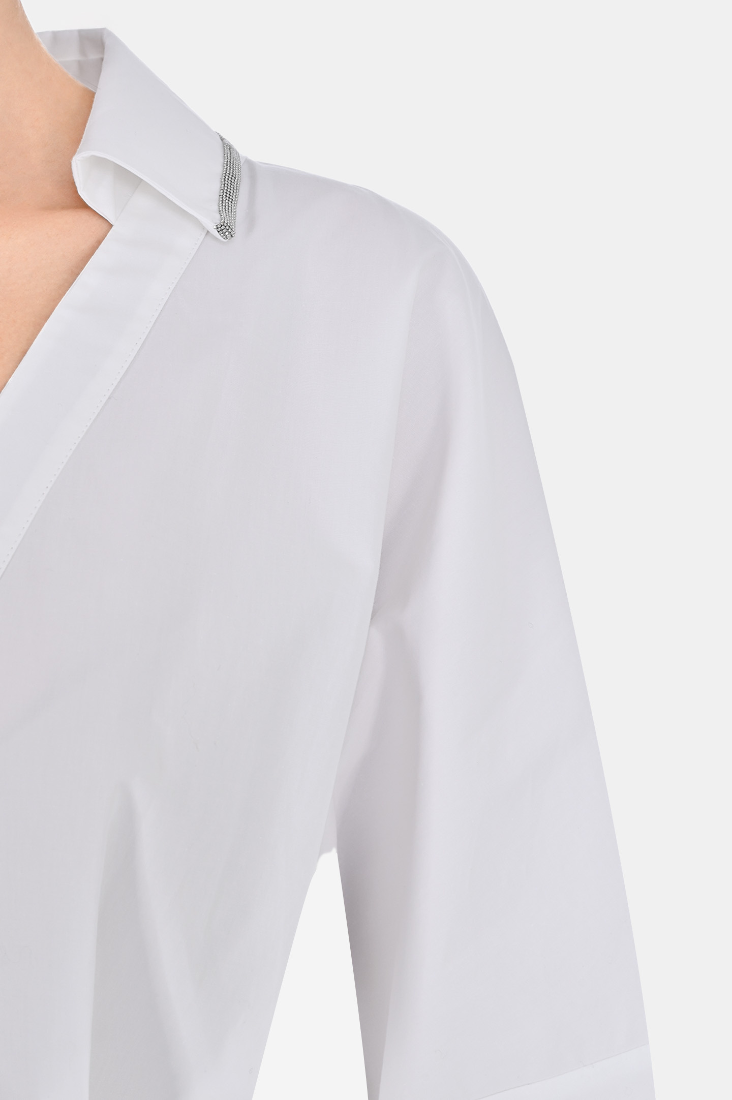 Рубашка FABIANA FILIPPI CAD213F232D549, цвет: Белый, Женский