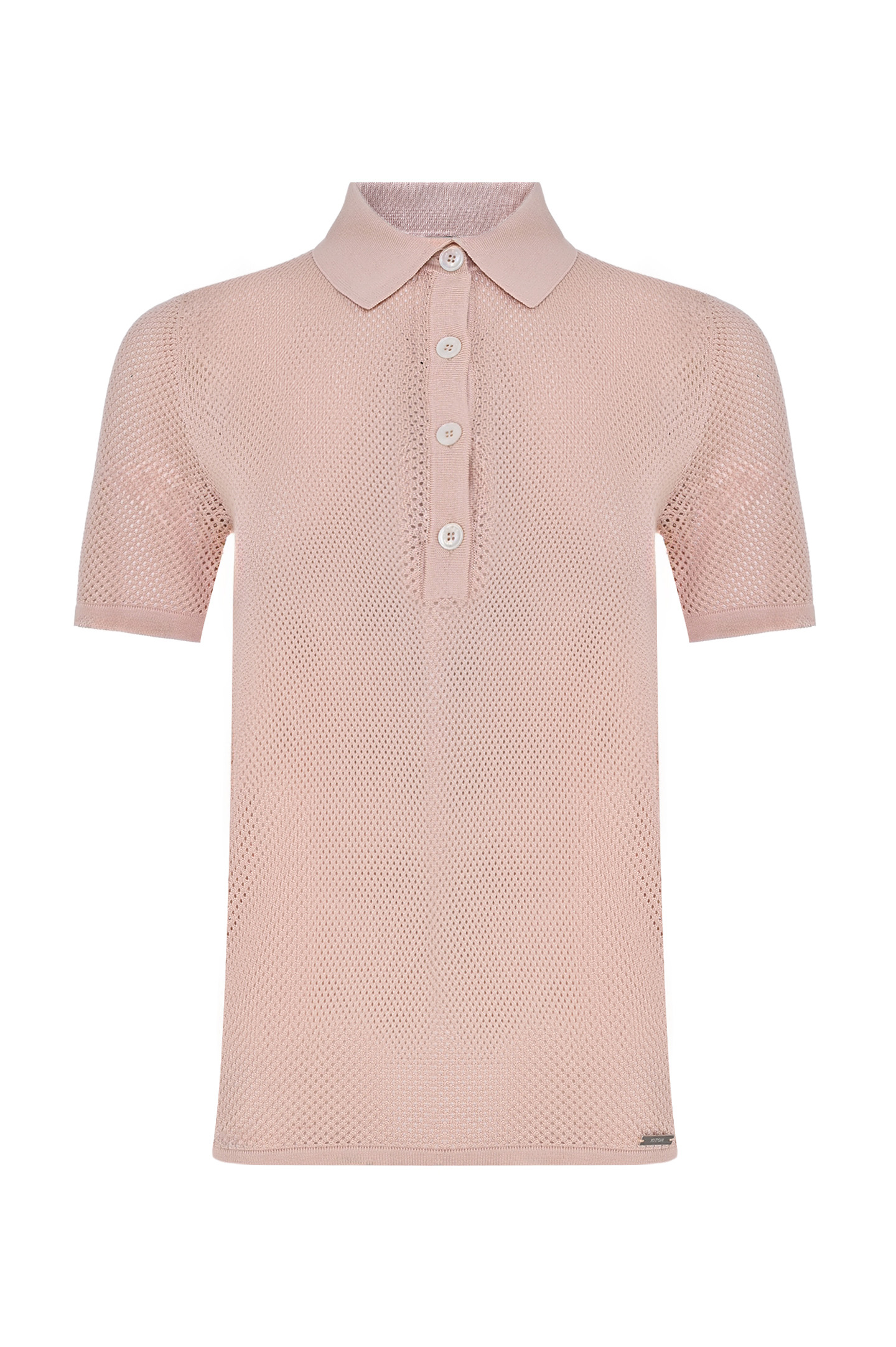 Поло (Блуза) KITON D557141243, цвет: Розовый, Женский