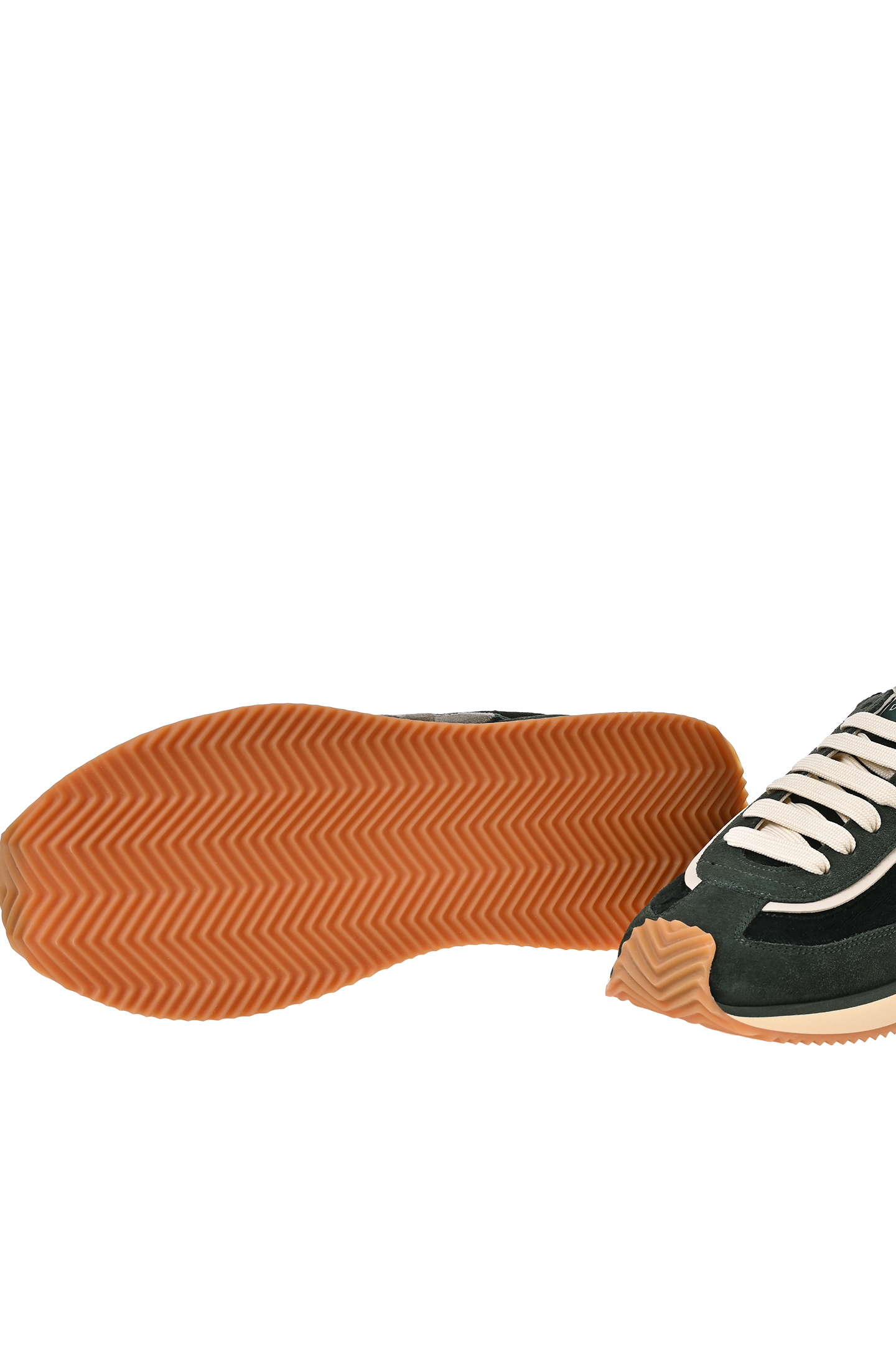 Кроссовки (Полуботинки) DOLCE & GABBANA CS2288 A6C78, цвет: Темно-зеленый, Мужской