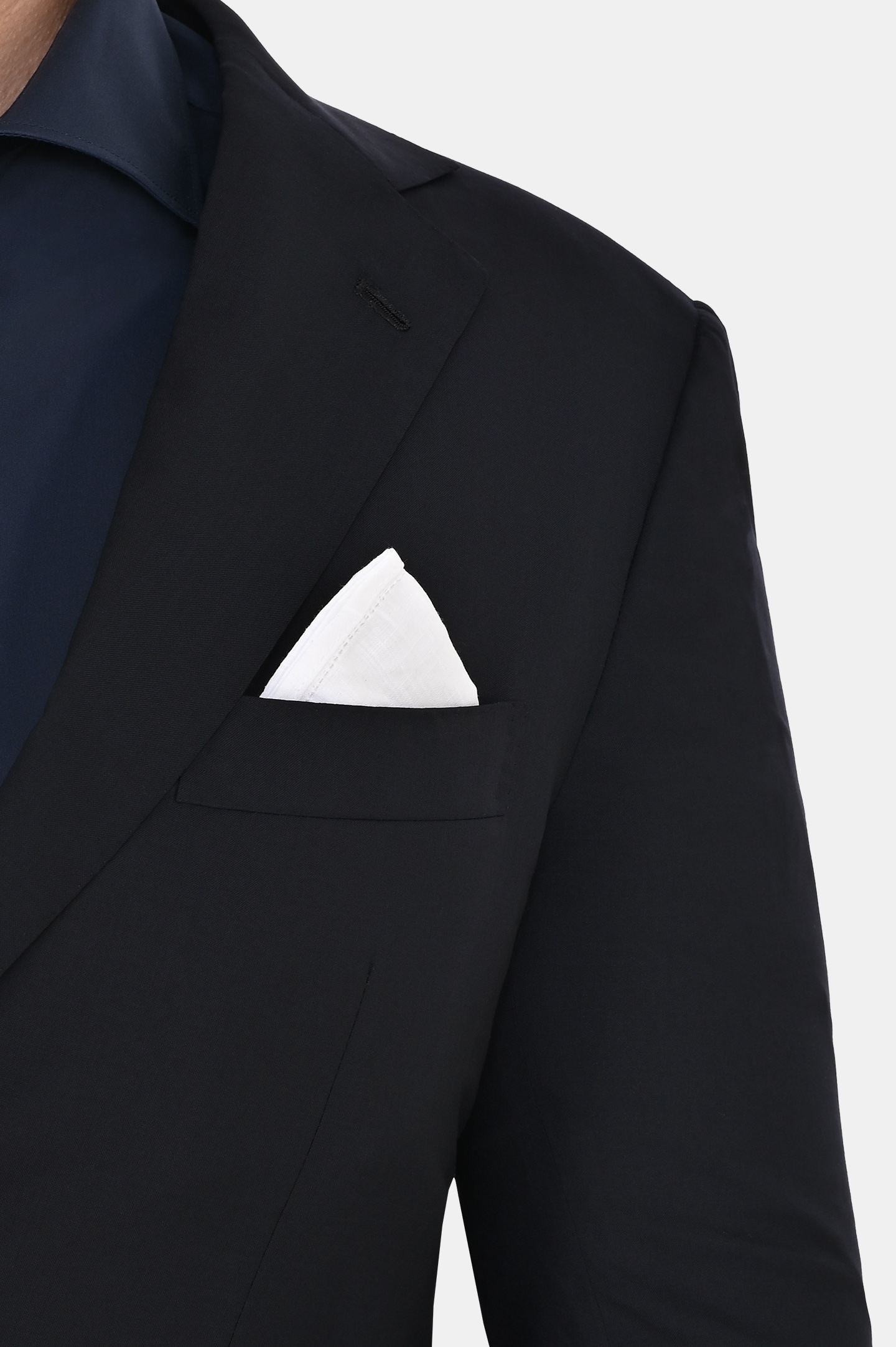 Костюм+платок KITON UA81K012741, цвет: Темно-синий, Мужской