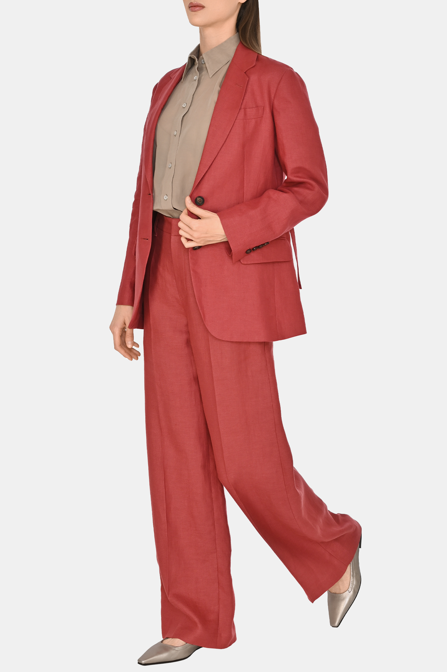 Жакет BRUNELLO  CUCINELLI MH5377282, цвет: Красный, Женский