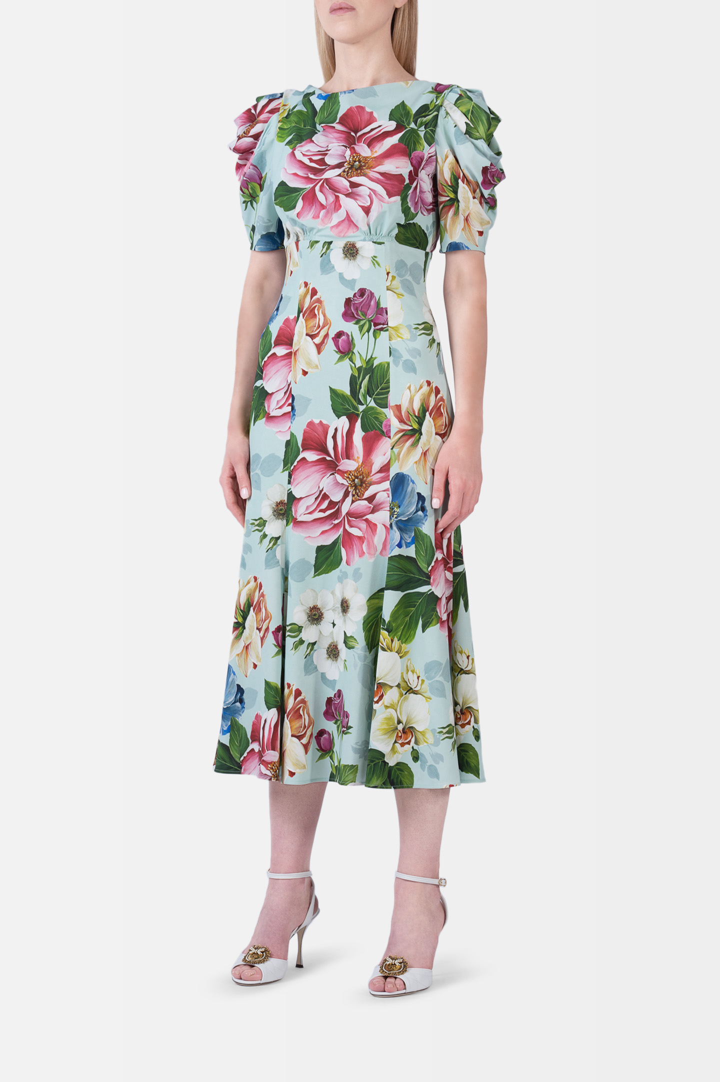 Платье DOLCE & GABBANA F6H2MT FSRMJ, цвет: Разноцветный, Женский
