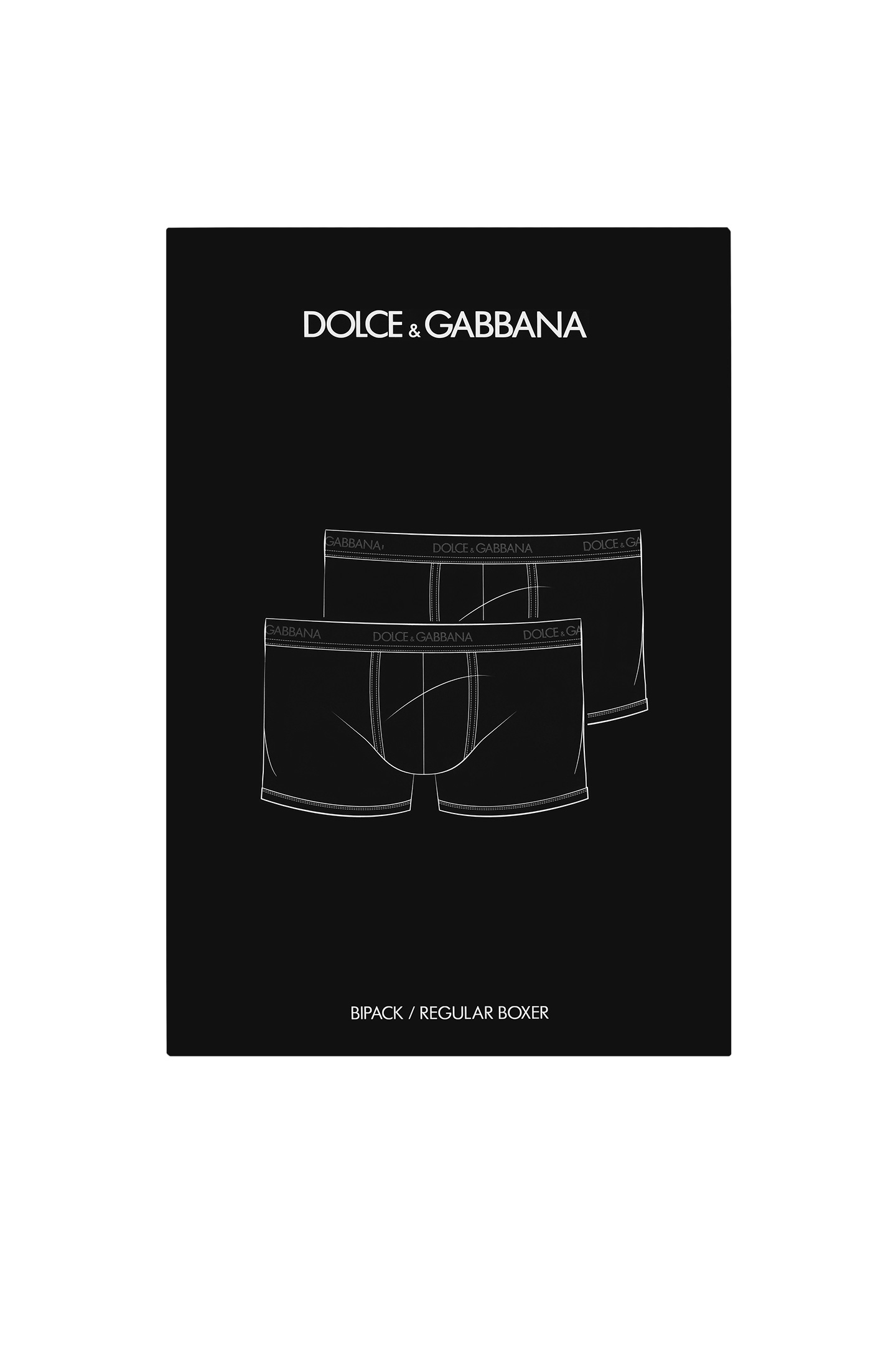 Трусы DOLCE & GABBANA M9D50J ONM87, цвет: Черный, Мужской