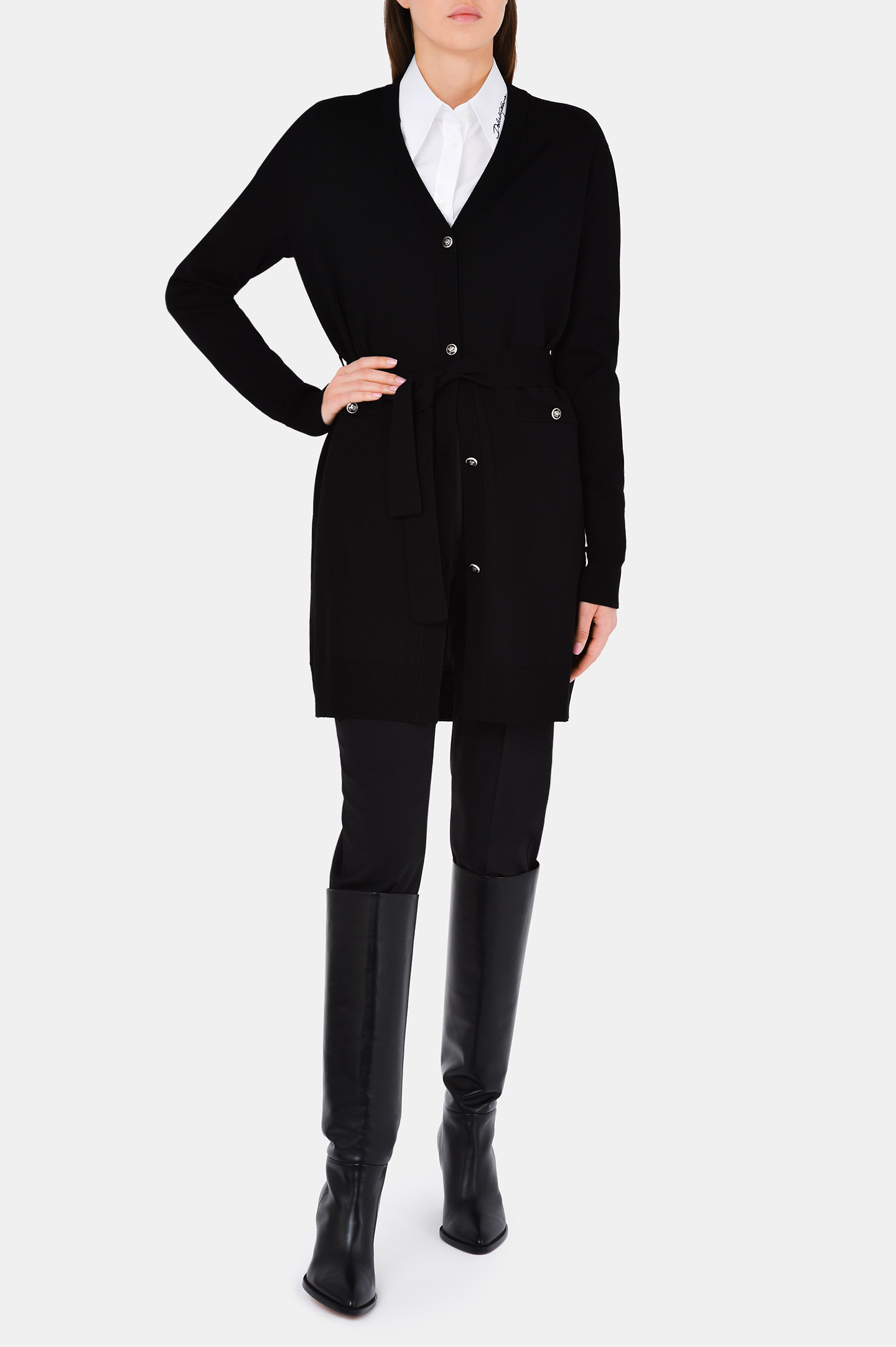 Блуза DOLCE & GABBANA F5N09Z GD0F7, цвет: Белый, Женский