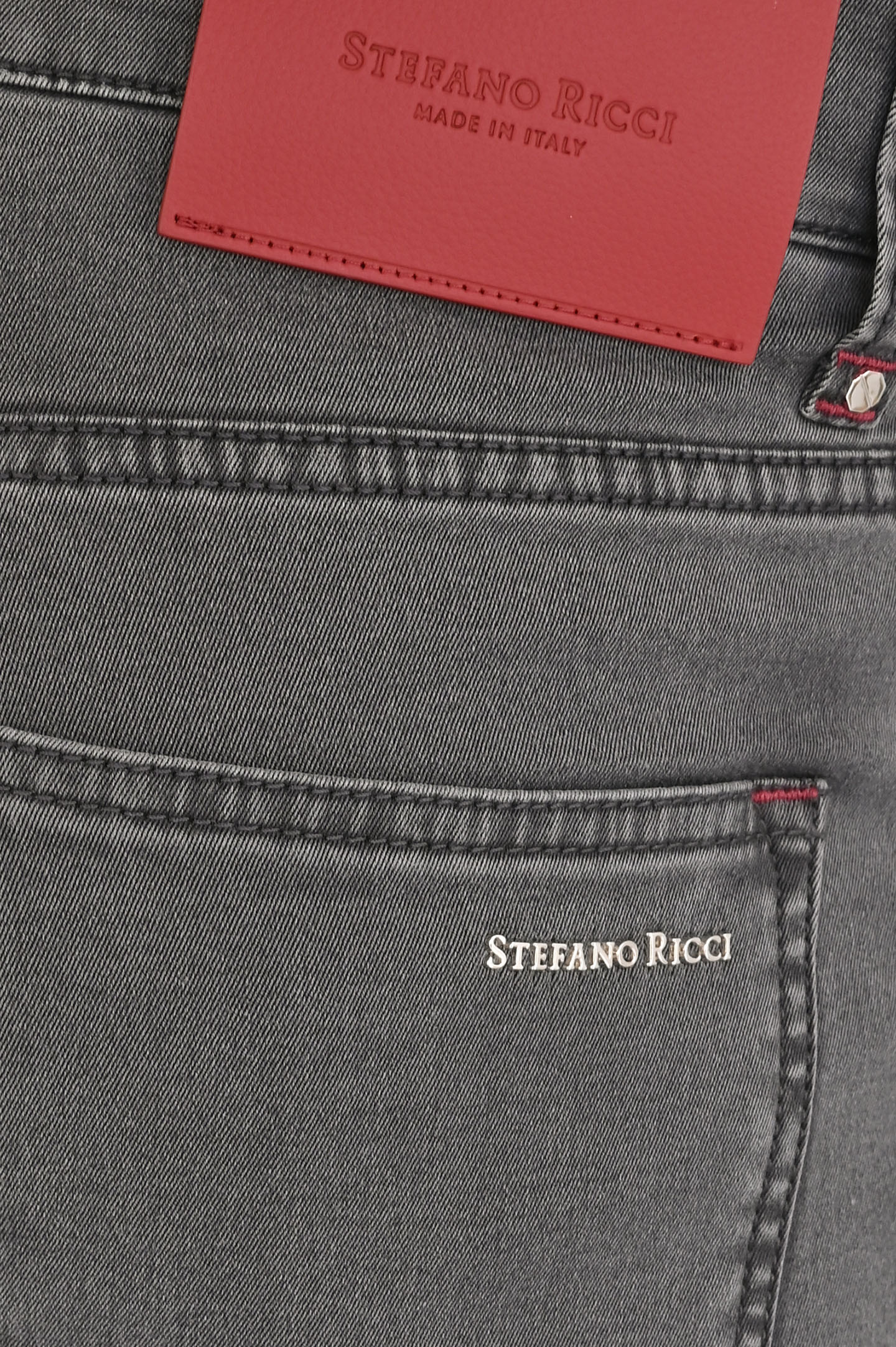 Джинсы STEFANO RICCI MFT51B2130 T109BK, цвет: Серый, Мужской